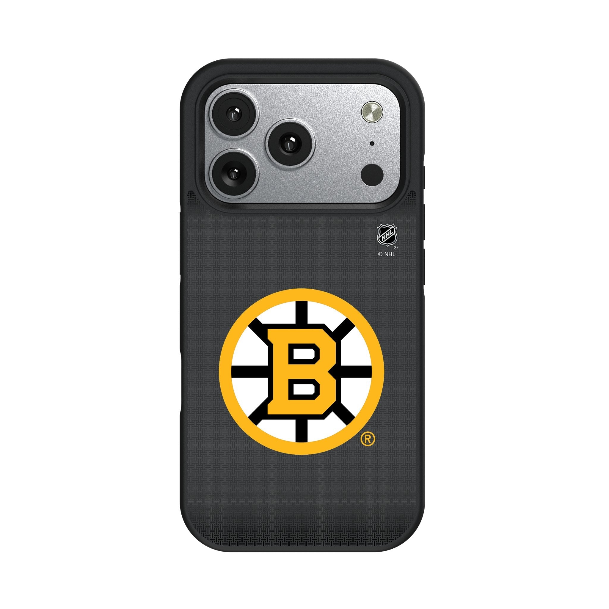 Boston Bruins Linen Bump Phone Case for Apple iPhone 17 Series