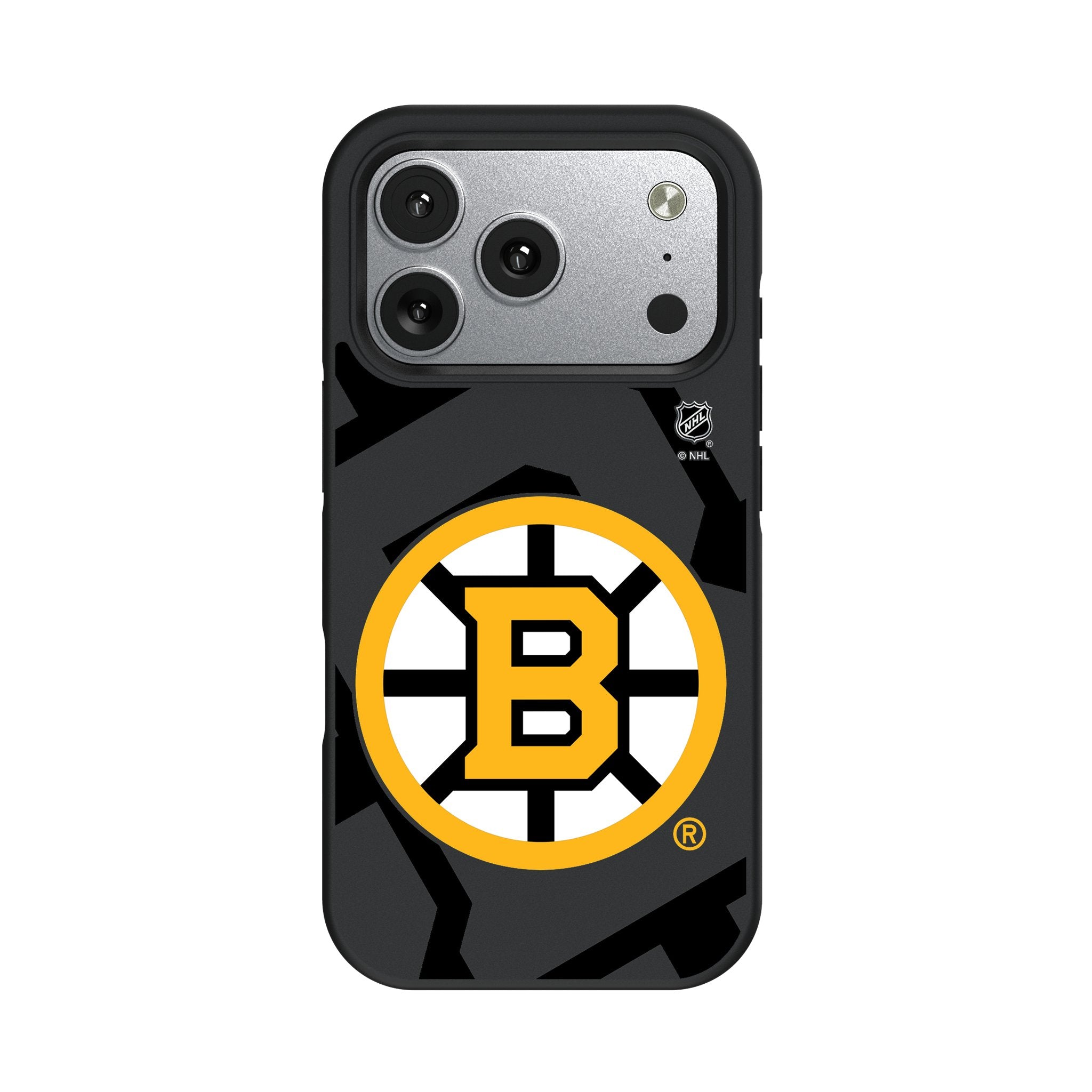 Boston Bruins Monocolor Tilt Bump Phone Case for Apple iPhone 17 Series