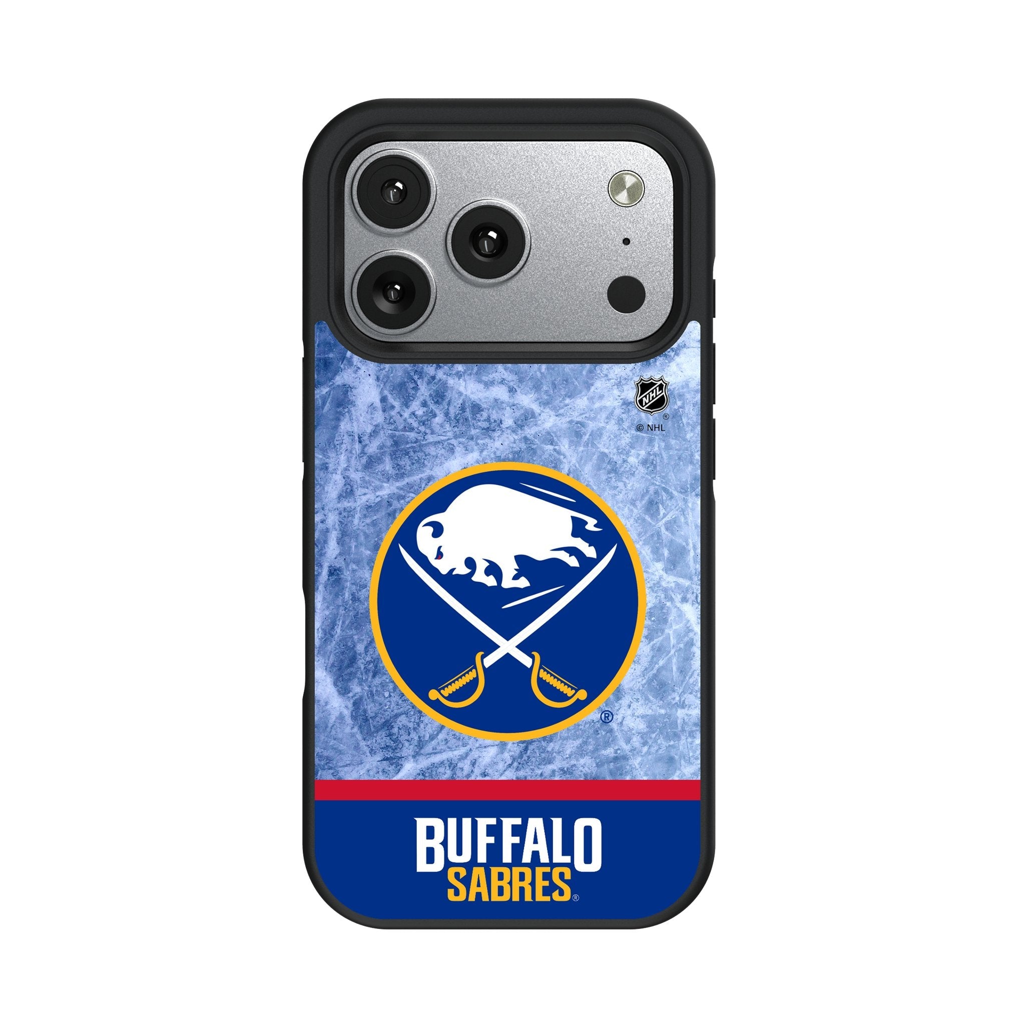 Buffalo Sabres Ice Wordmark Bump Phone Case for Apple iPhone 17 Series
