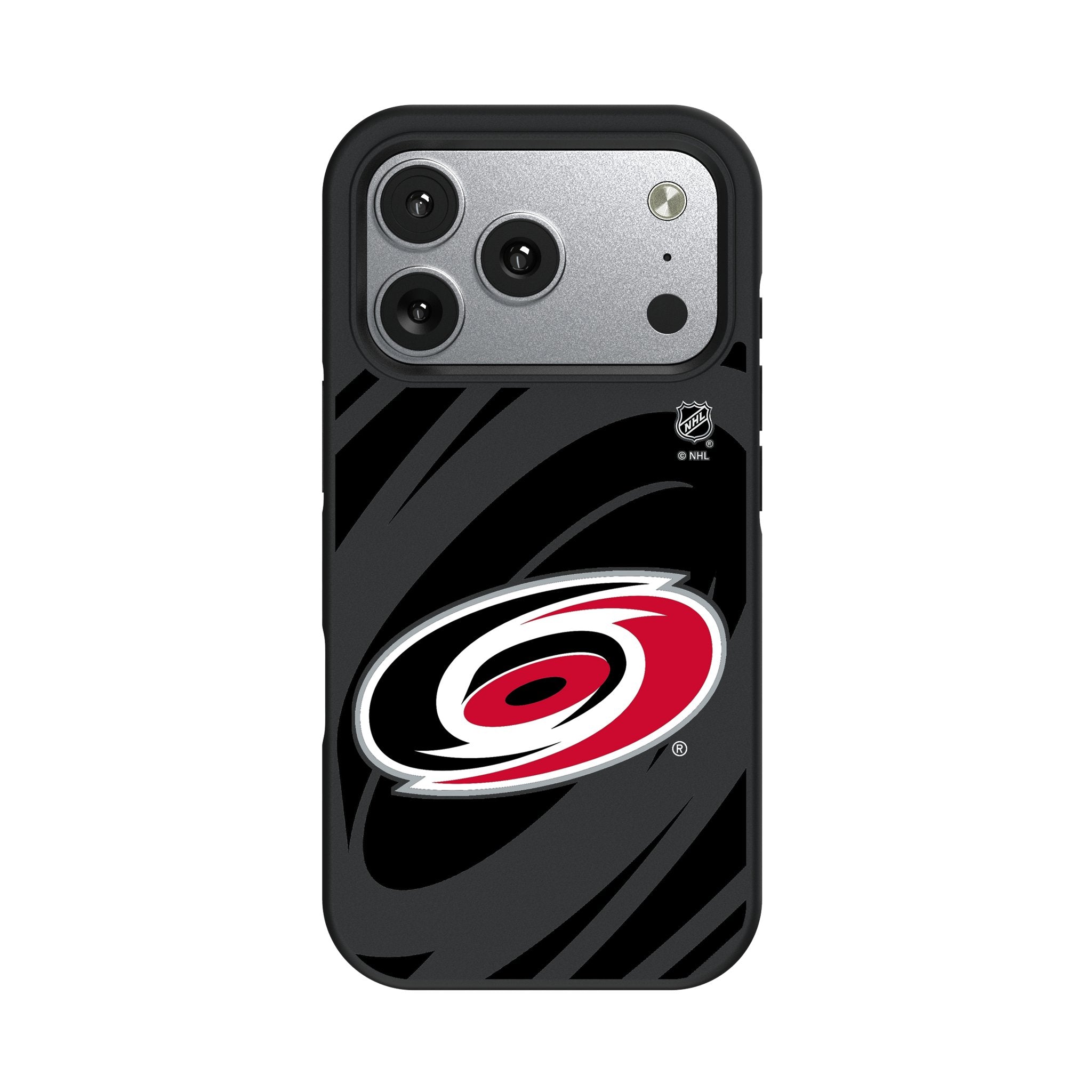 Carolina Hurricanes Monocolor Tilt Bump Phone Case for Apple iPhone 17 Series