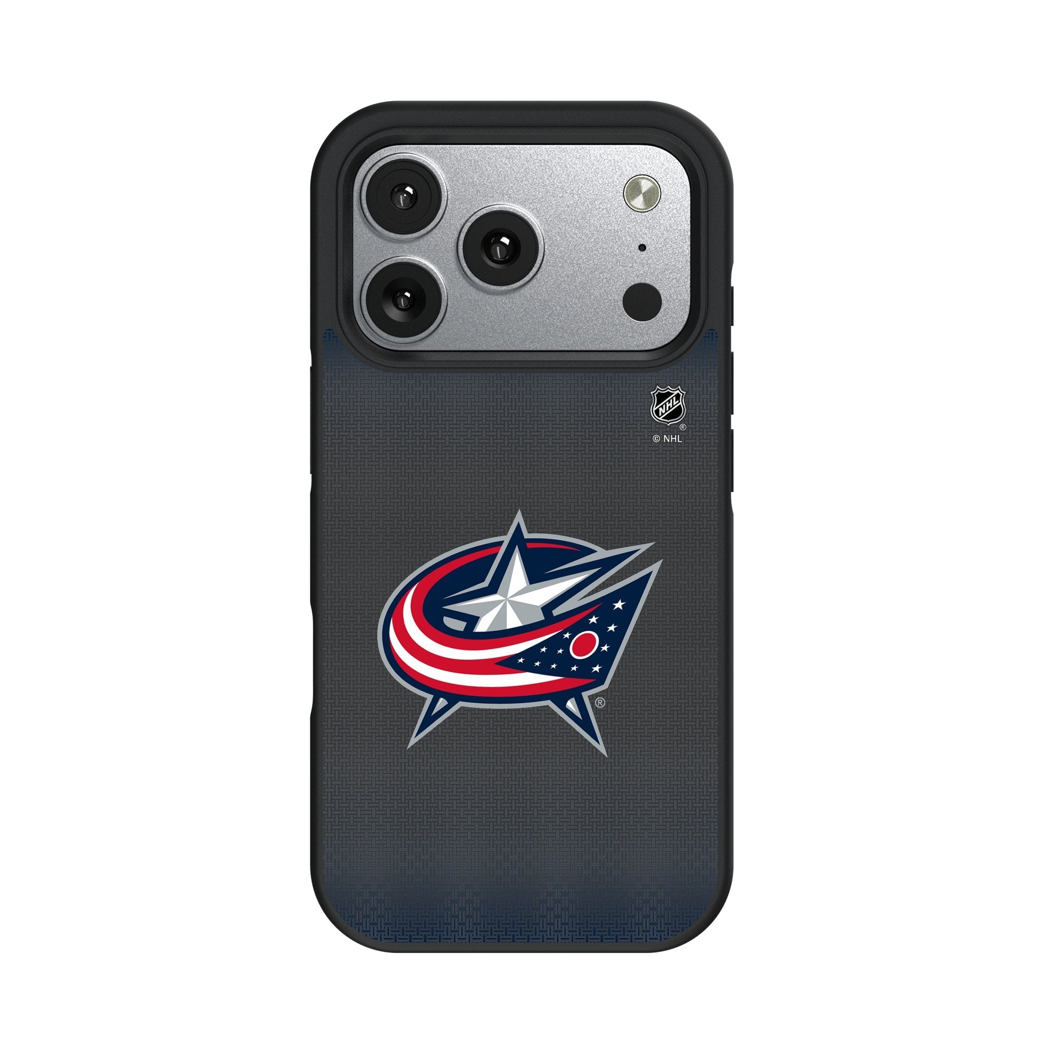 Columbus Blue Jackets Linen Bump Phone Case for Apple iPhone 17 Series
