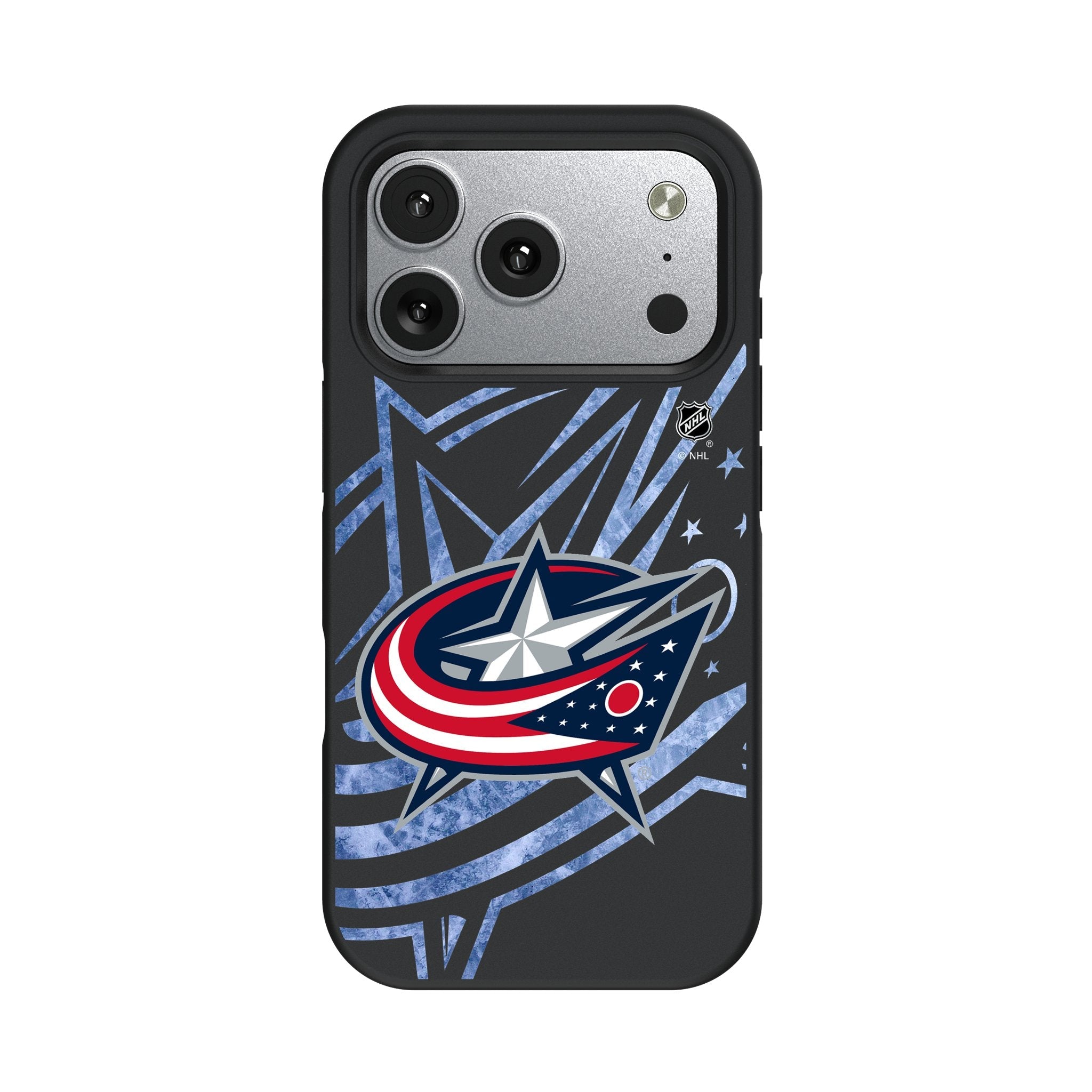 Columbus Blue Jackets Ice Tilt Bump Phone Case for Apple iPhone 17 Series