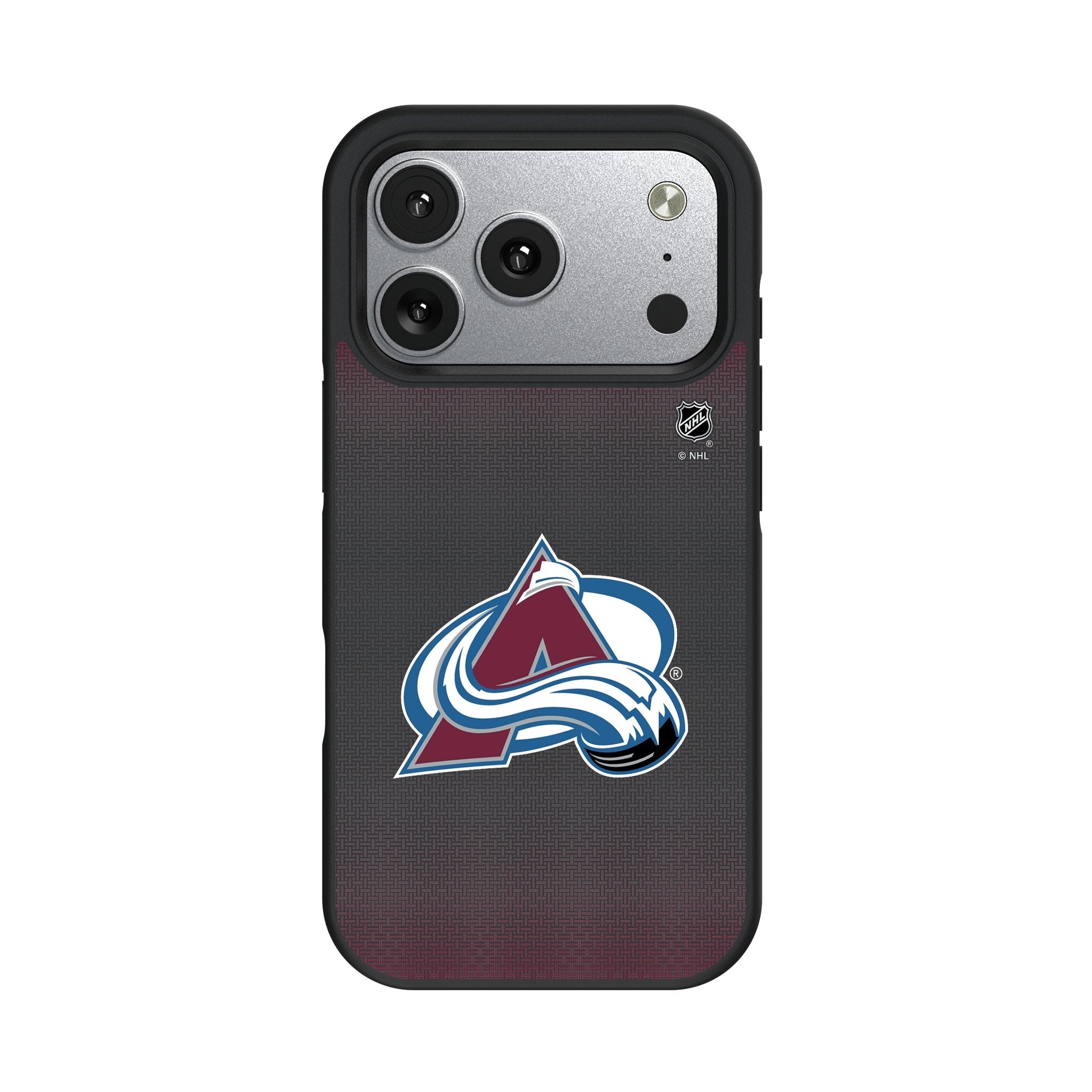 Colorado Avalanche Linen Bump Phone Case for Apple iPhone 17 Series