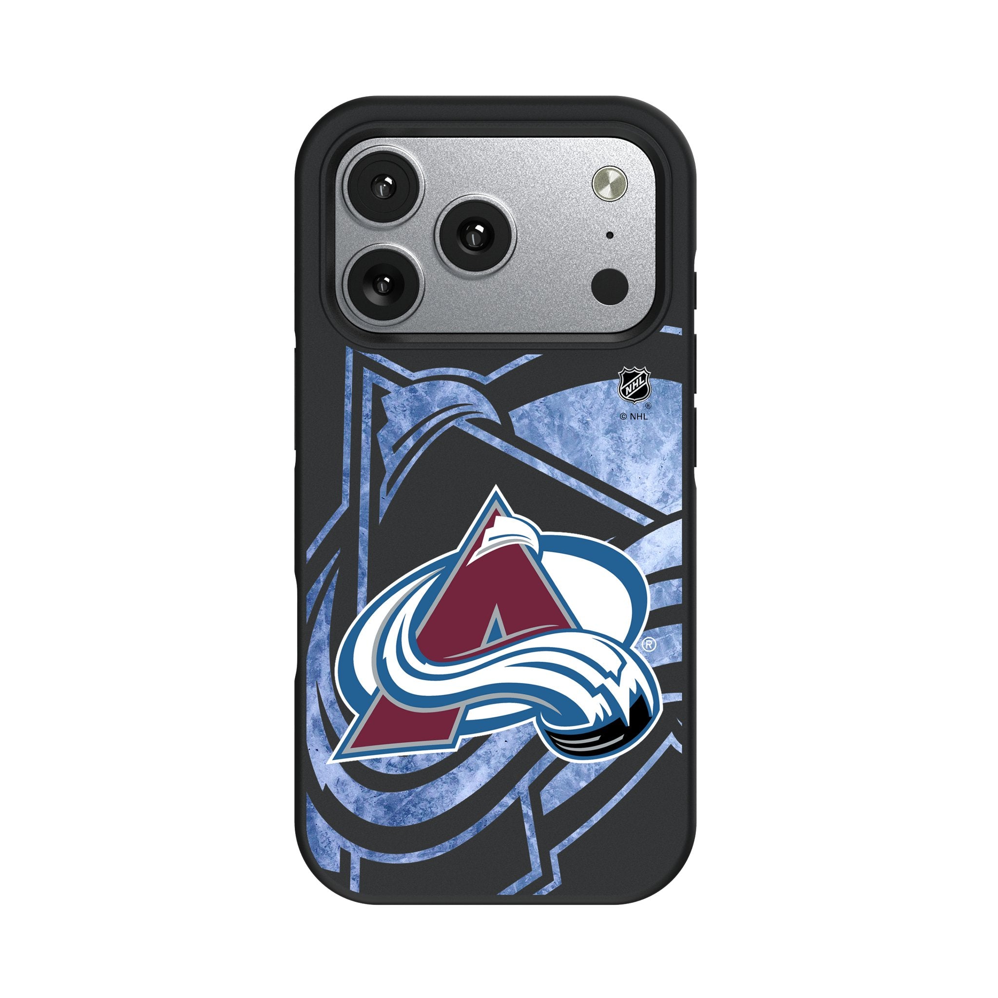 Colorado Avalanche Ice Tilt Bump Phone Case for Apple iPhone 17 Series