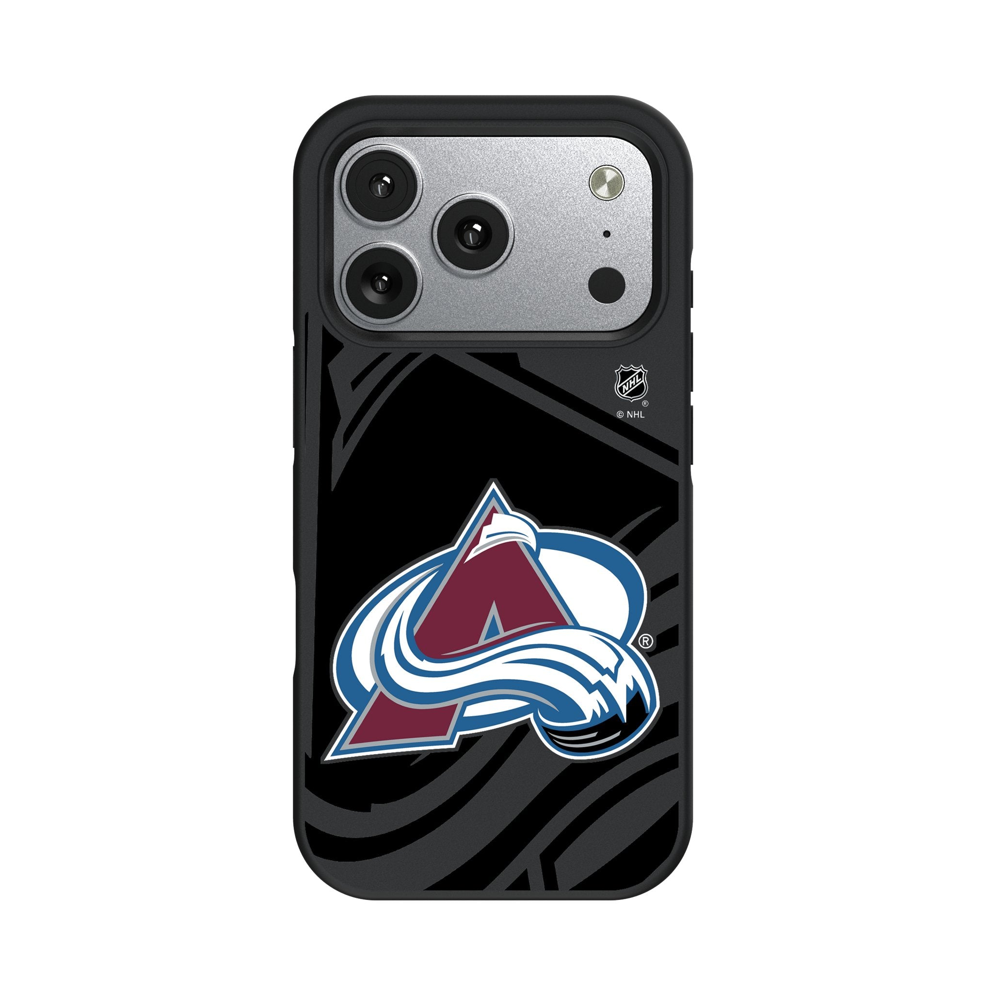 Colorado Avalanche Monocolor Tilt Bump Phone Case for Apple iPhone 17 Series 2