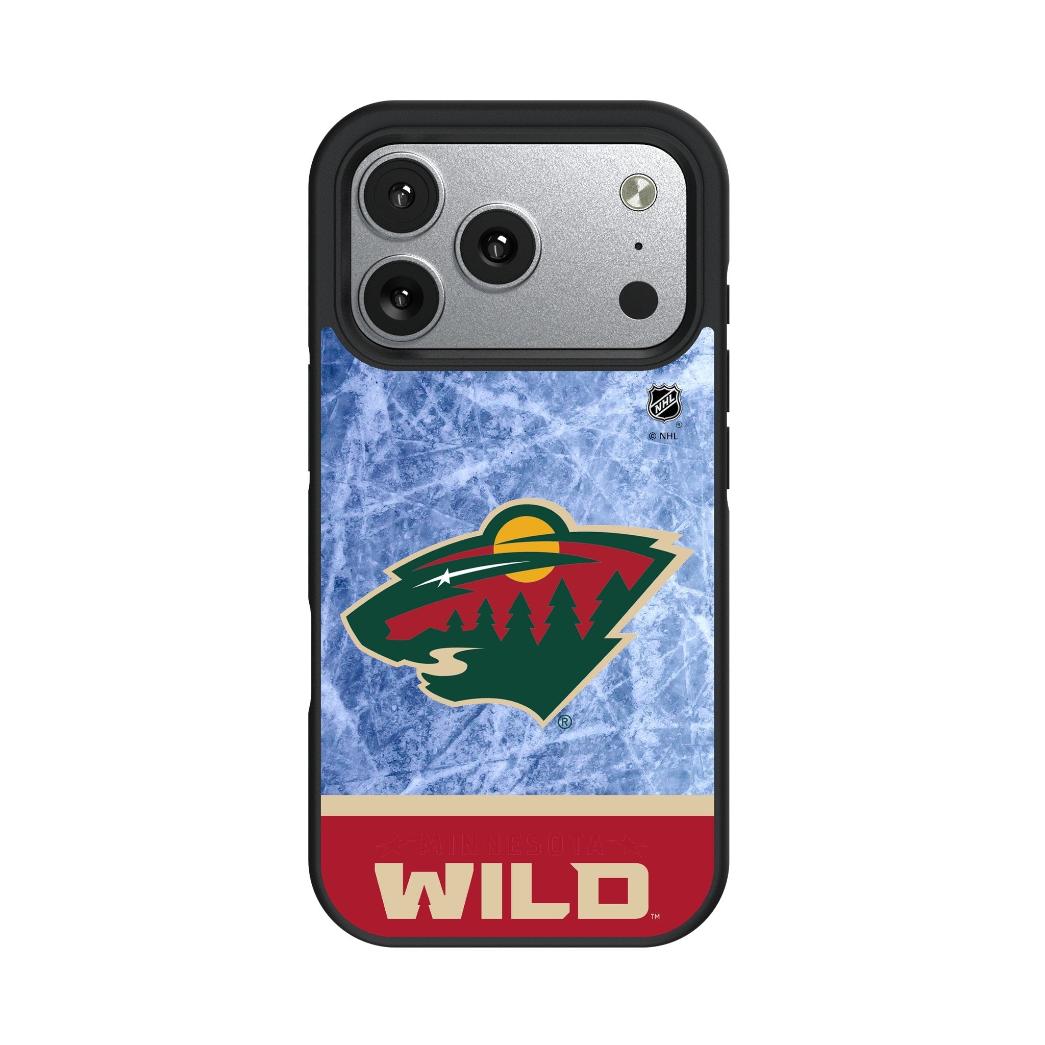 Minnesota Wild Ice Wordmark Bump Phone Case for Apple iPhone 17 Series