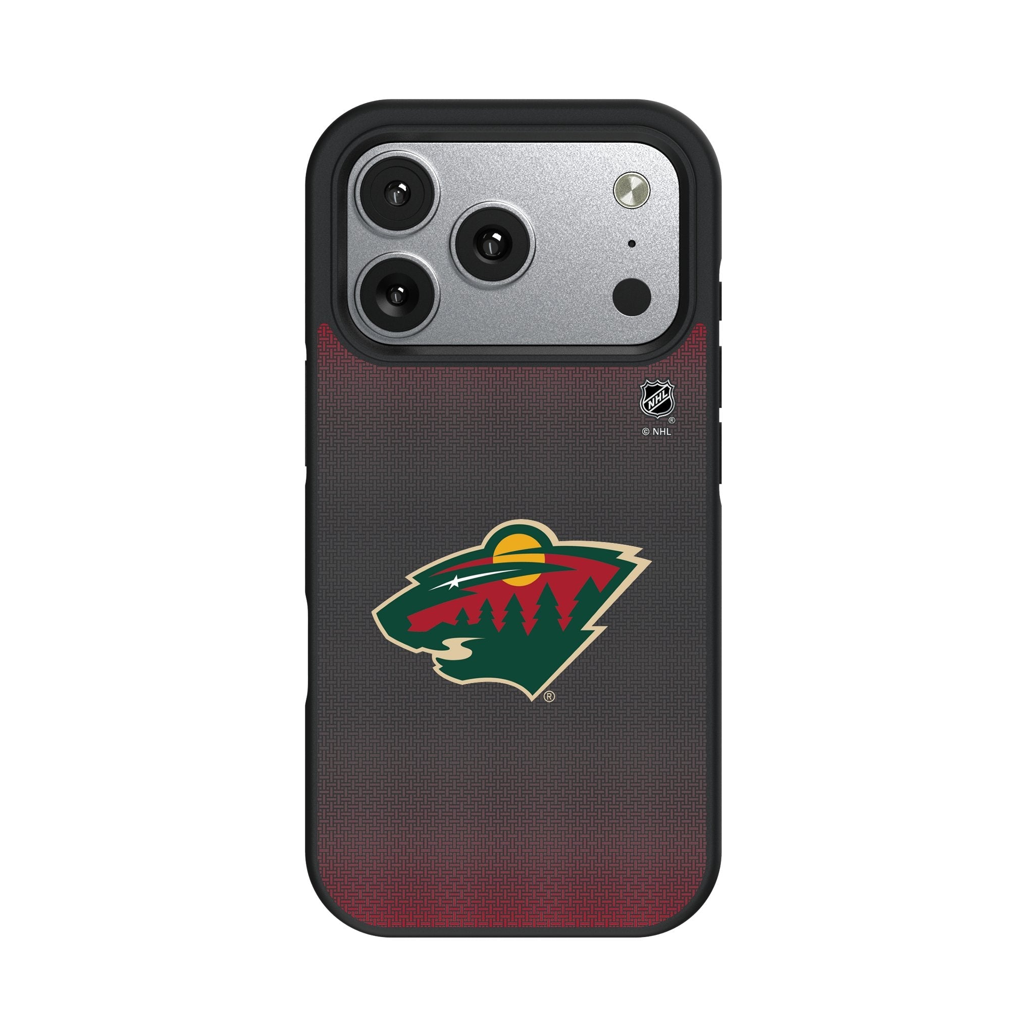 Minnesota Wild Linen Bump Phone Case for Apple iPhone 17 Series