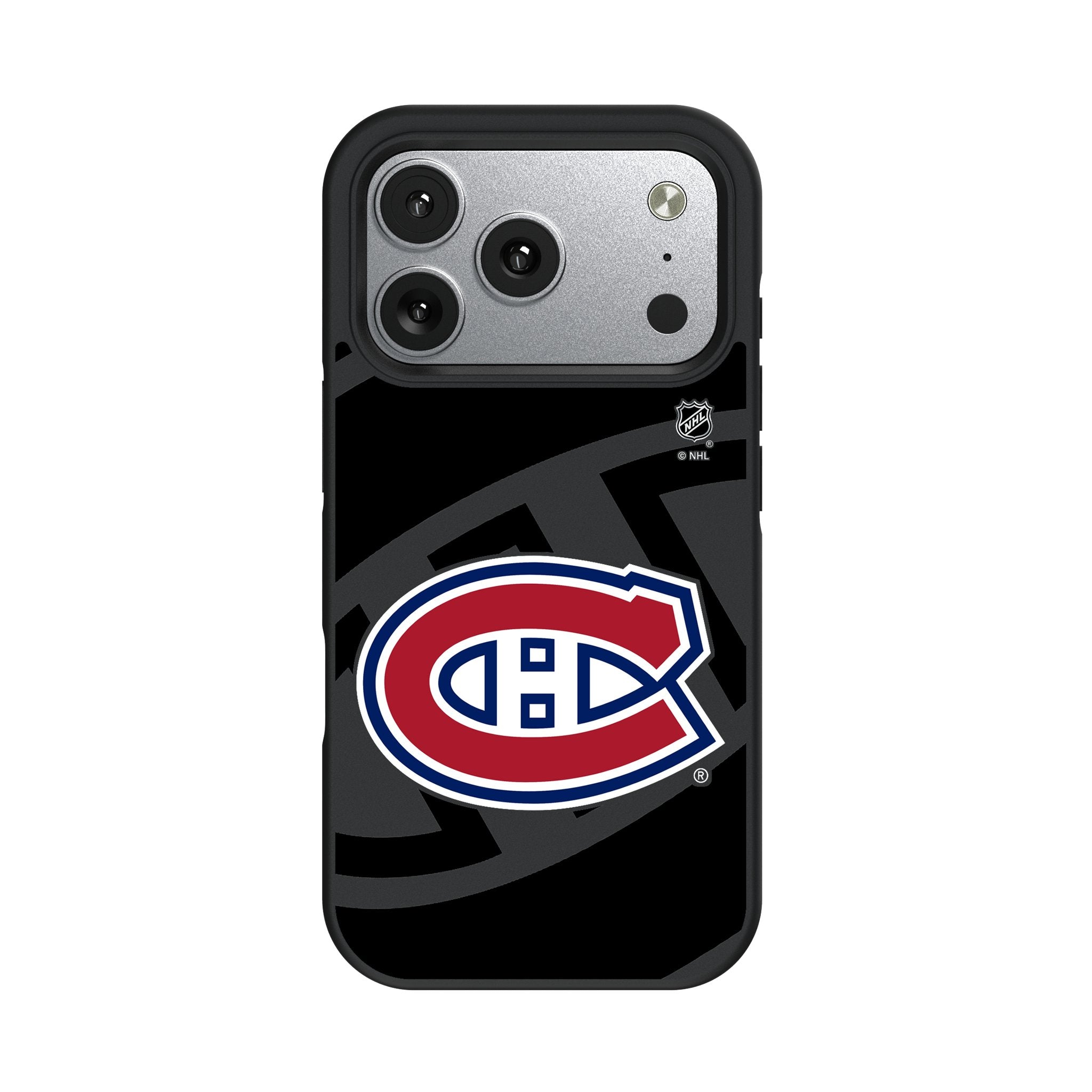 Montreal Canadiens Monocolor Tilt Bump Phone Case for Apple iPhone 17 Series