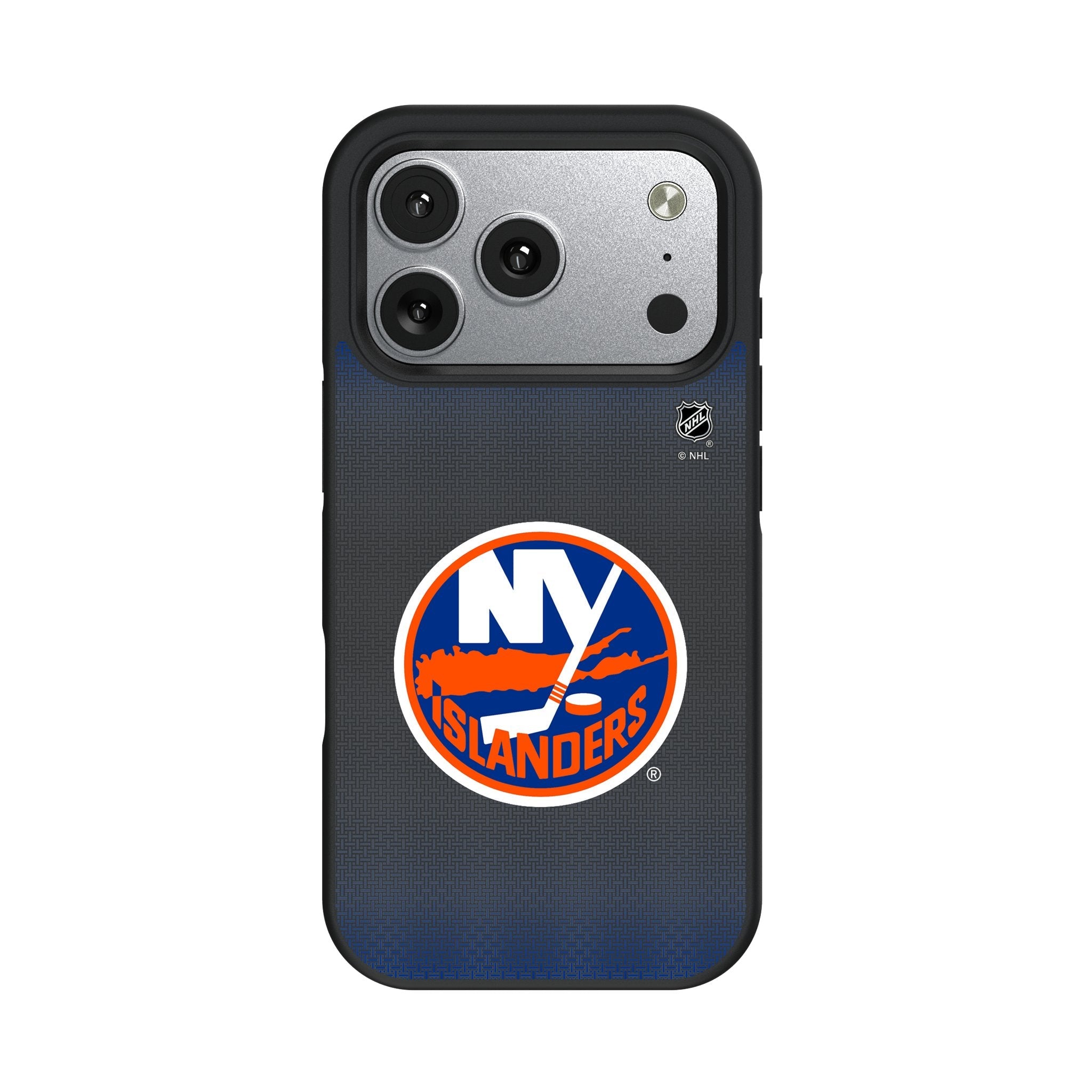 New York Islanders Linen Bump Phone Case for Apple iPhone 17 Series