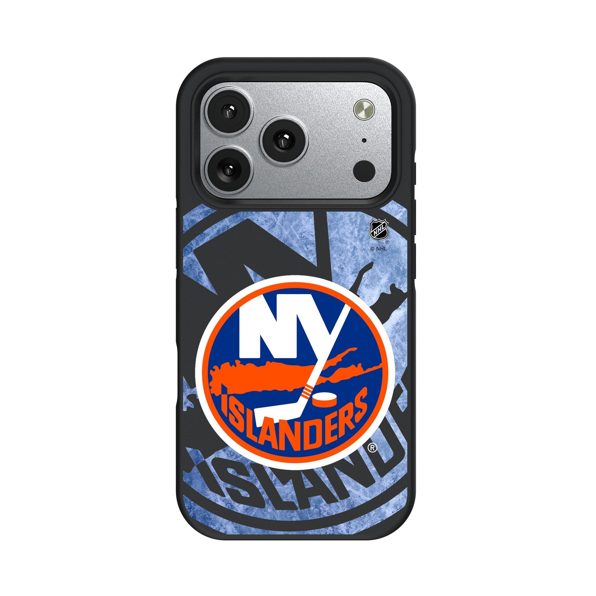 New York Islanders Ice Tilt Bump Phone Case for Apple iPhone 17 Series