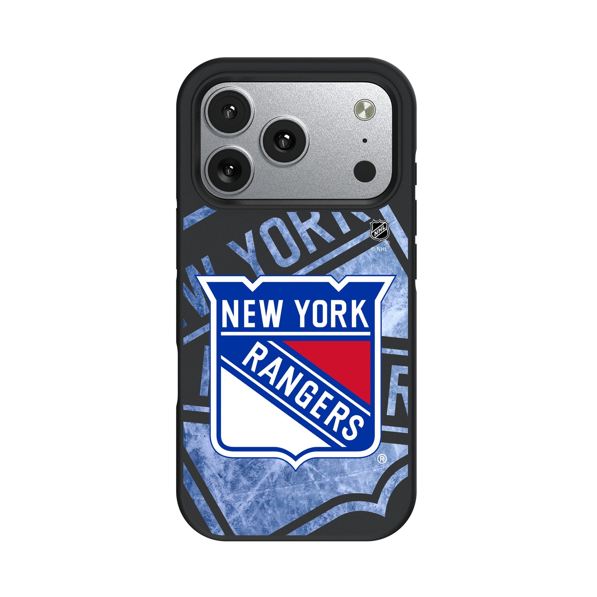 New York Rangers Ice Tilt Bump Phone Case for Apple iPhone 17 Series