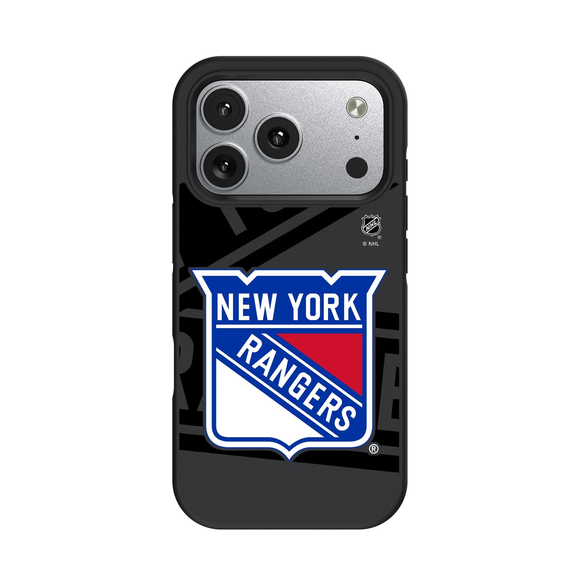New York Rangers Monocolor Tilt Bump Phone Case for Apple iPhone 17 Series