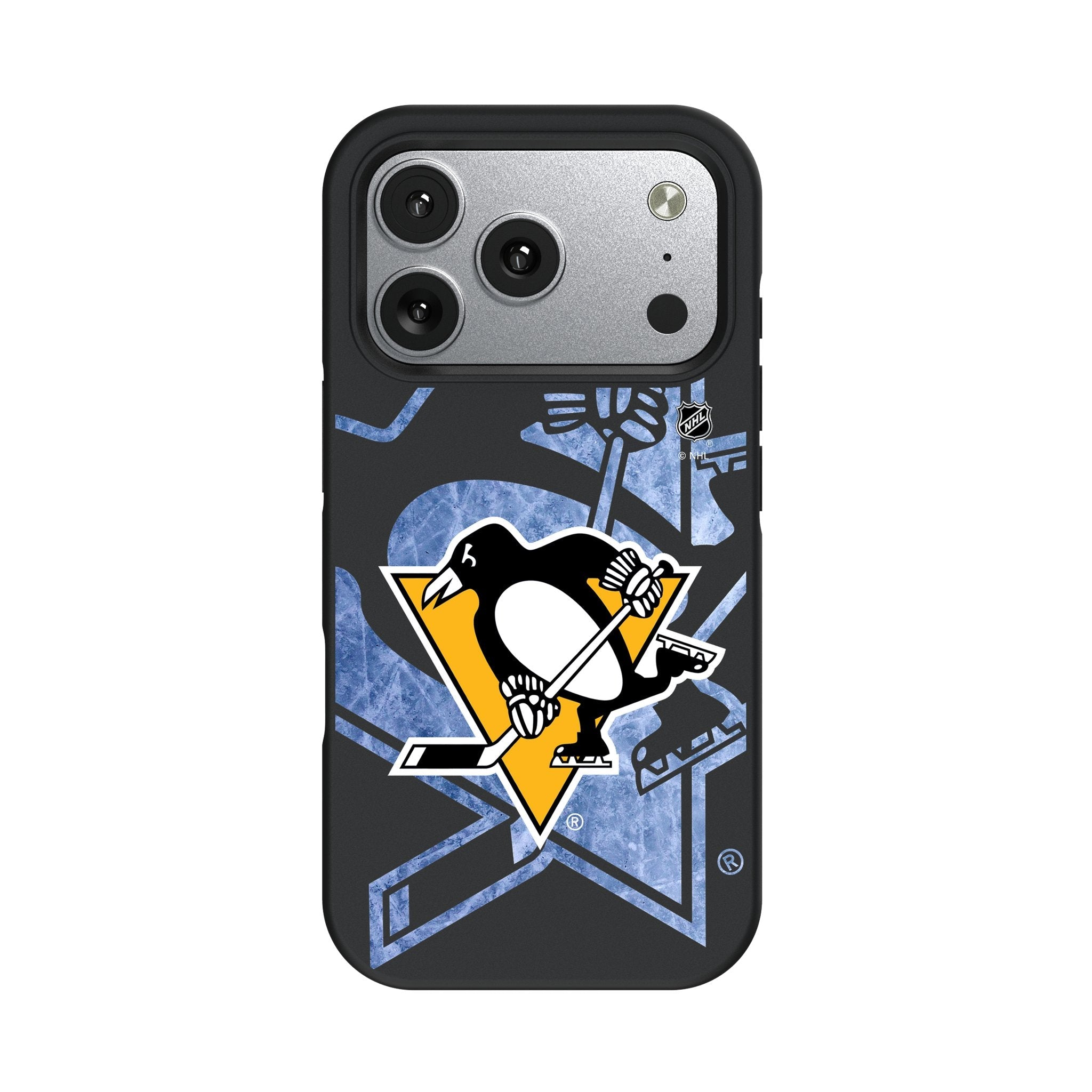 Pittsburgh Penguins Ice Tilt Bump Phone Case for Apple iPhone 17 Series