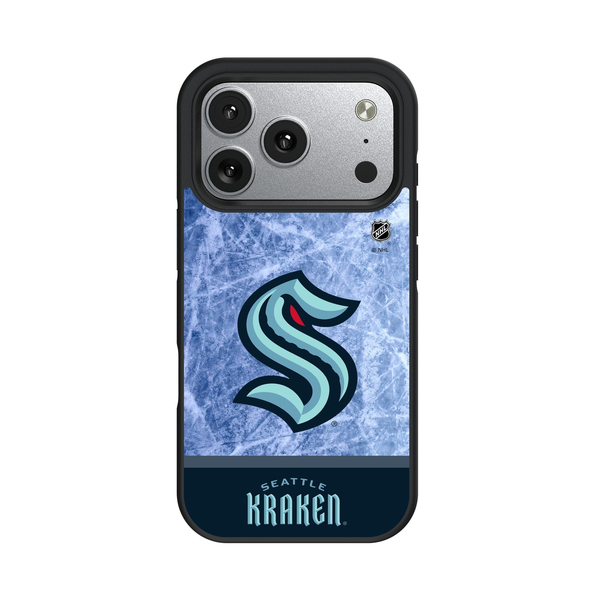 Seattle Kraken Ice Wordmark Bump Phone Case for Apple iPhone 17 Series