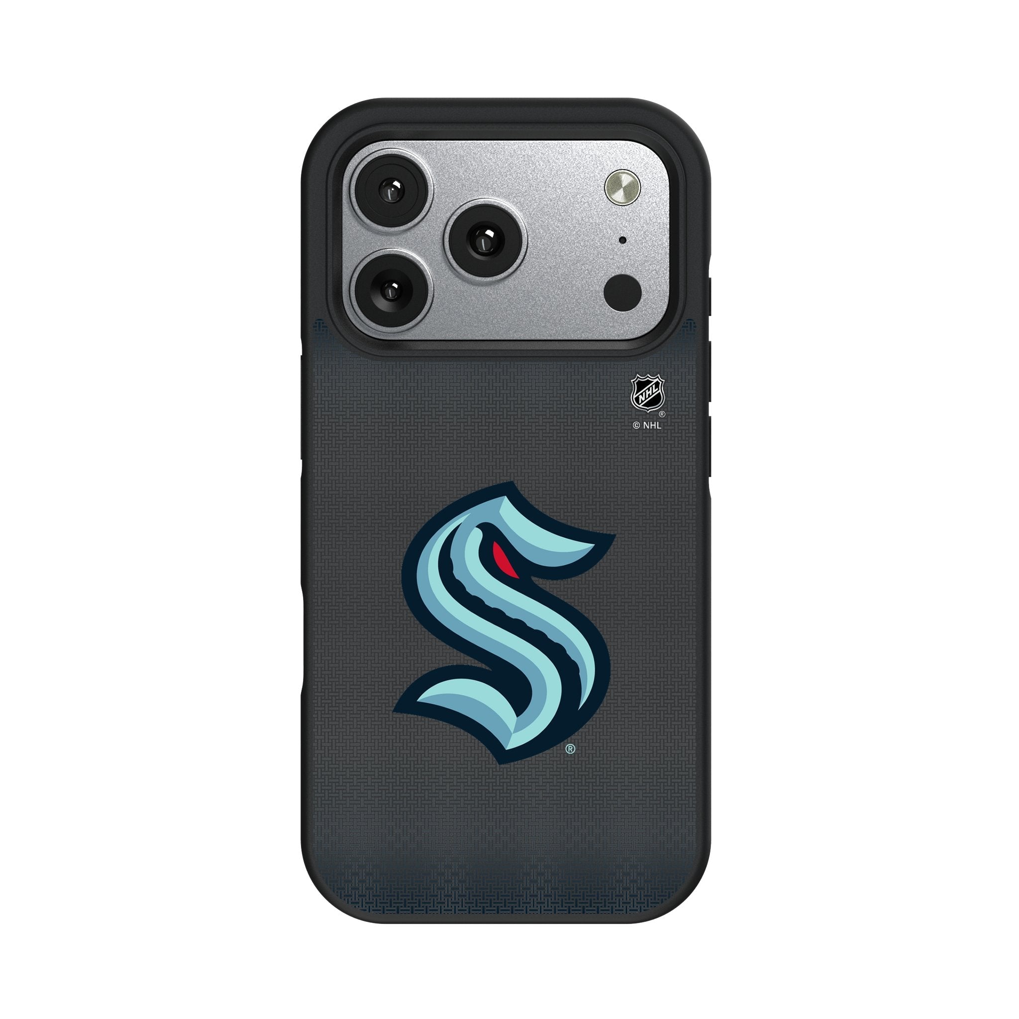 Seattle Kraken Linen Bump Phone Case for Apple iPhone 17 Series