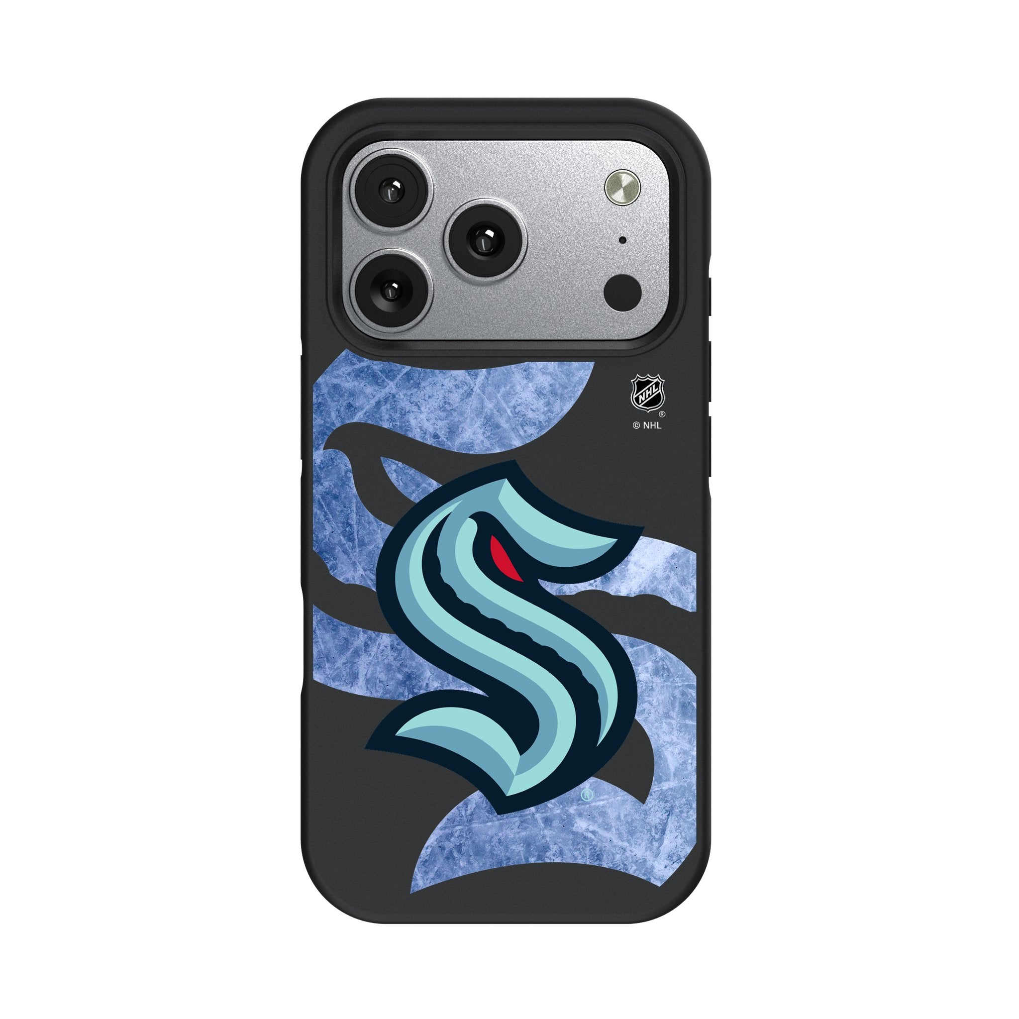 Seattle Kraken Ice Tilt Bump Phone Case for Apple iPhone 17 Series