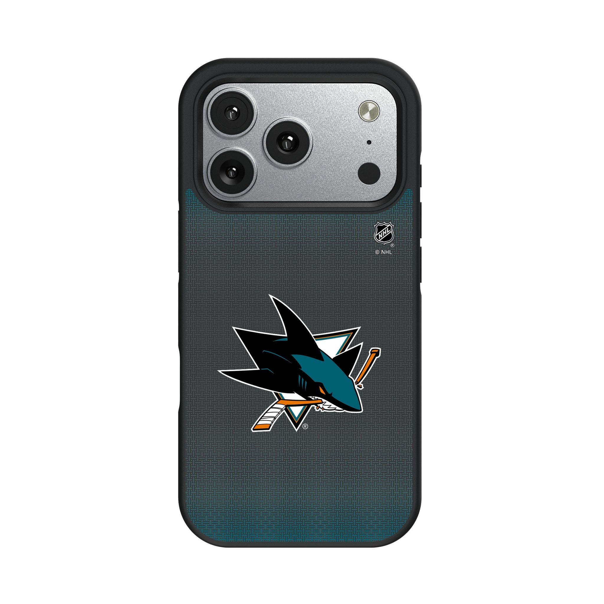San Jose Sharks Linen Bump Phone Case for Apple iPhone 17 Series