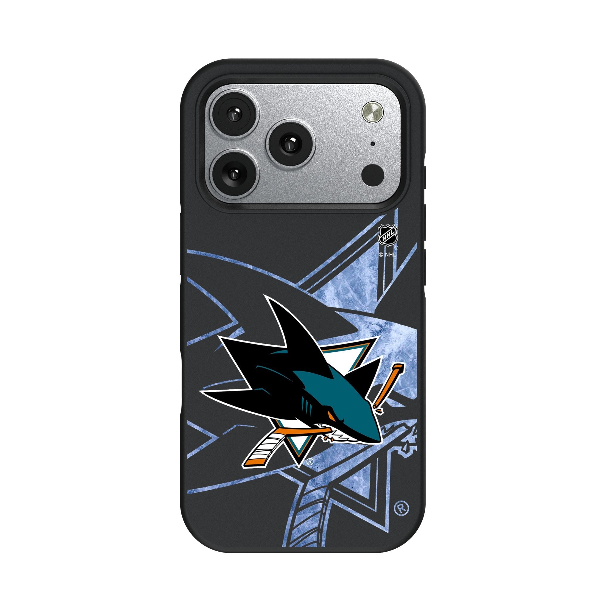 San Jose Sharks Ice Tilt Bump Phone Case for Apple iPhone 17 Series