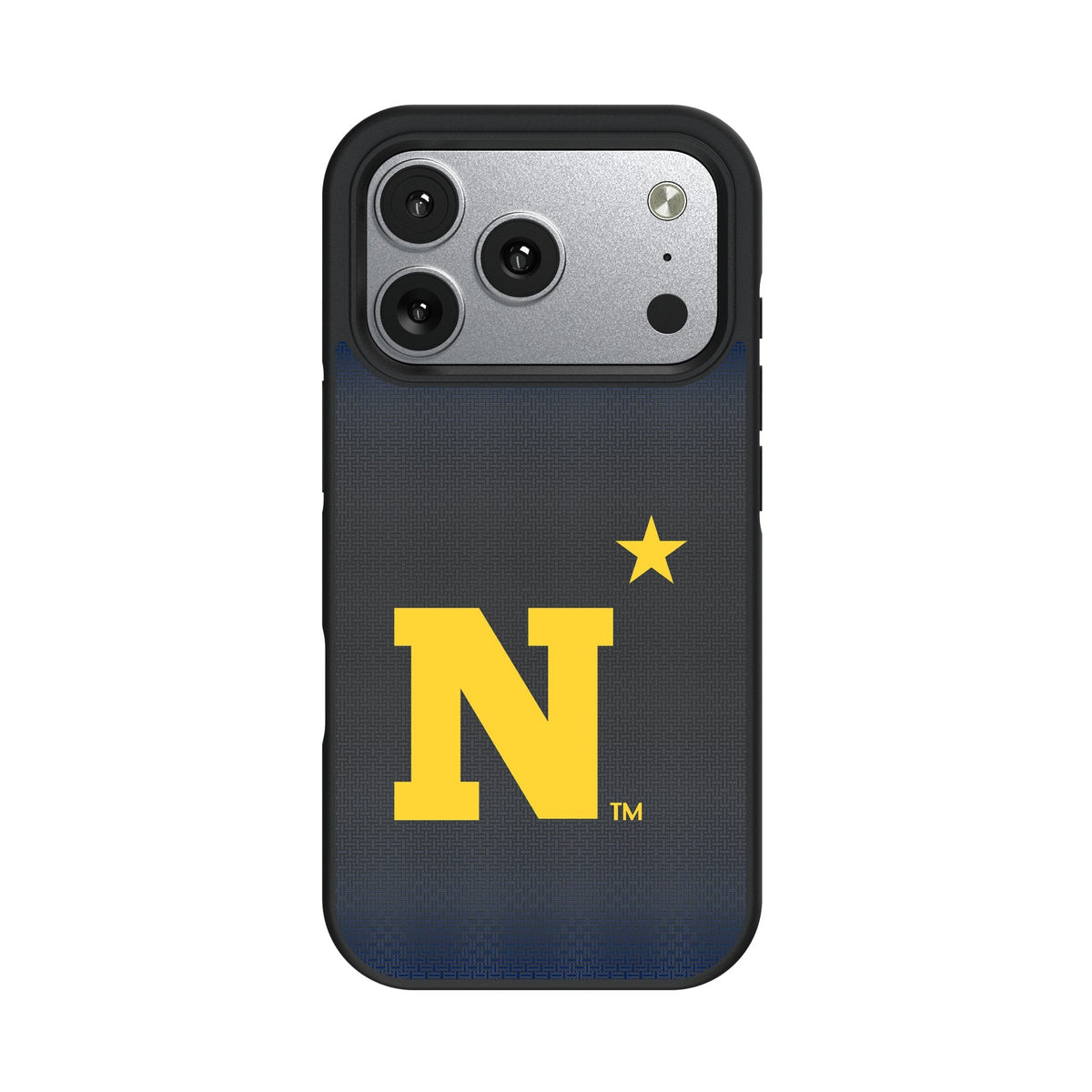 United State Naval Academy Midshipmen Linen Bump Phone Case for Apple iPhone 17 Series