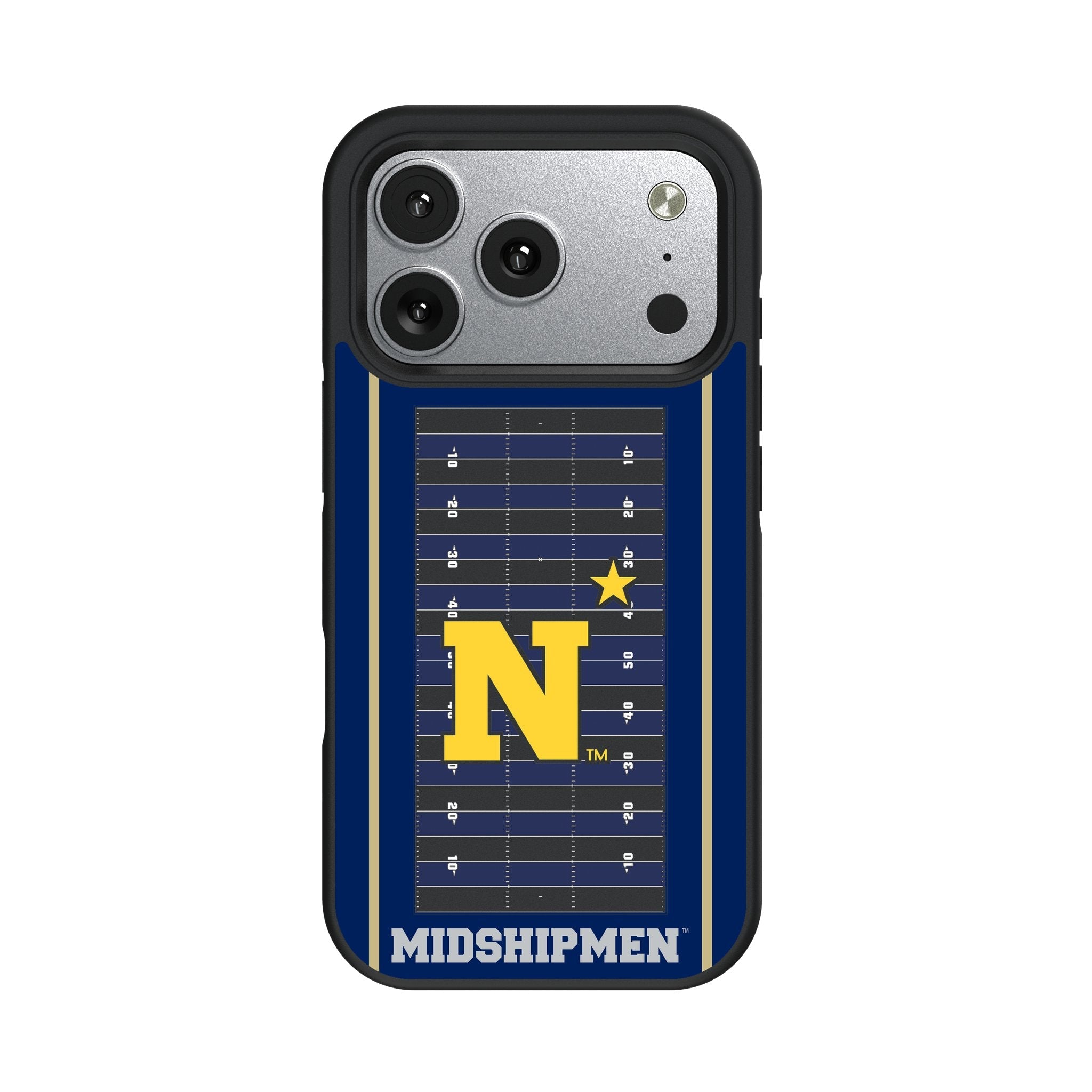 United State Naval Academy Midshipmen Field Bump Phone Case for Apple iPhone 17 Series