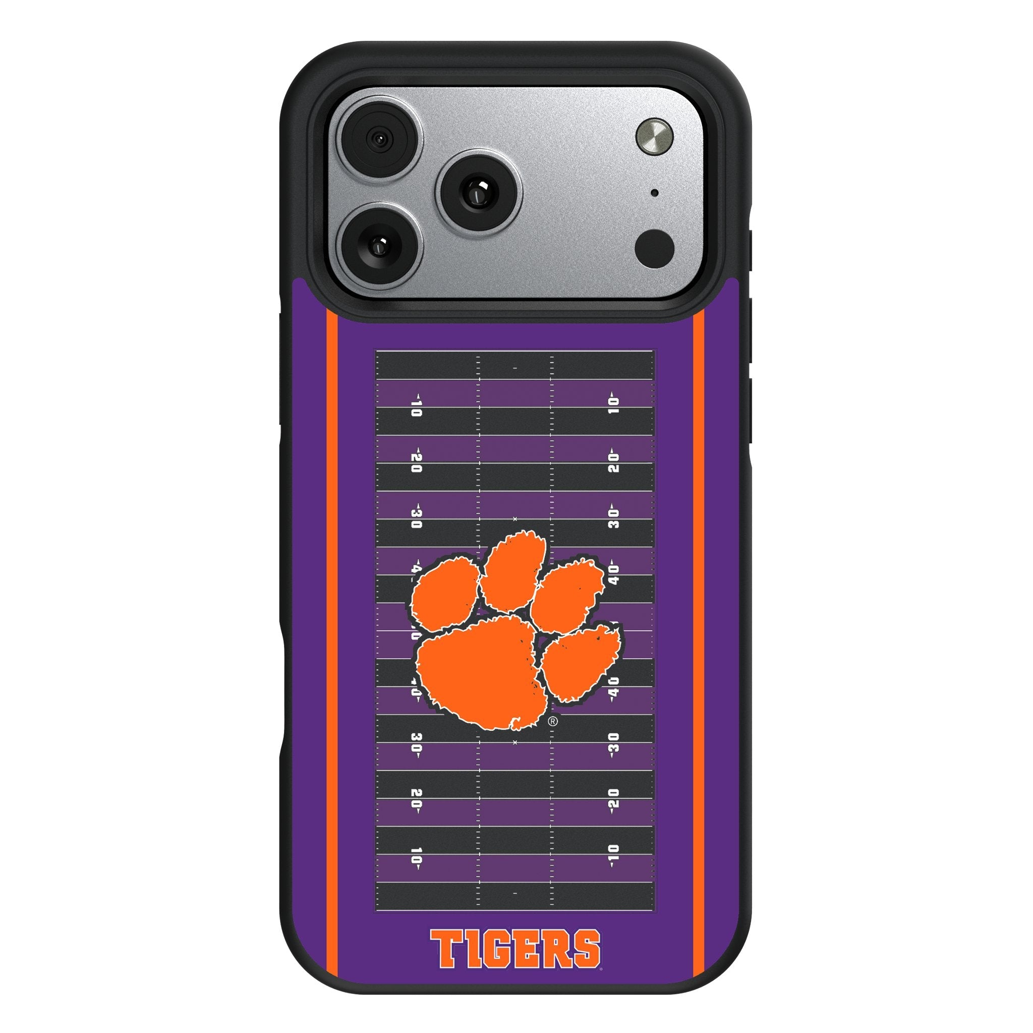 Clemson University Tigers Field Bump Phone Case for Apple iPhone 17 Series 1