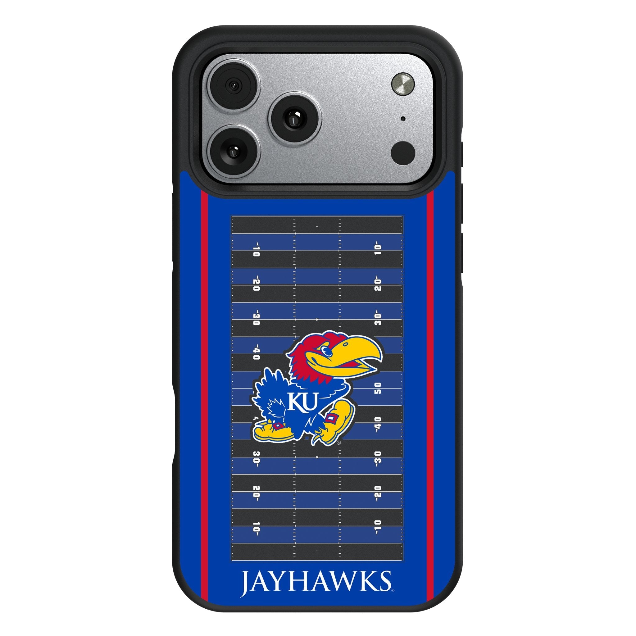 University of Kansas Jayhawks Field Bump Phone Case for Apple iPhone 17 Series