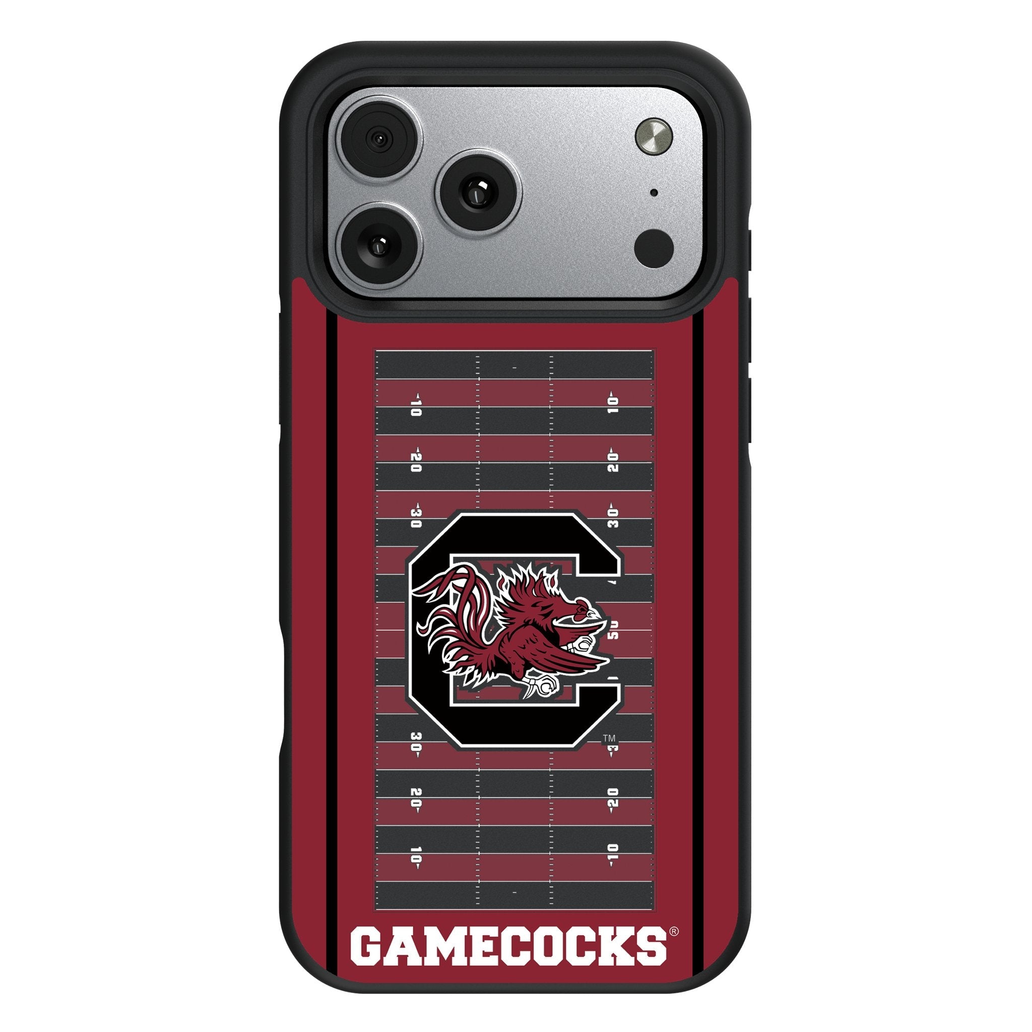 University of South Carolina Gamecocks Field Bump Phone Case for Apple iPhone 17 Series