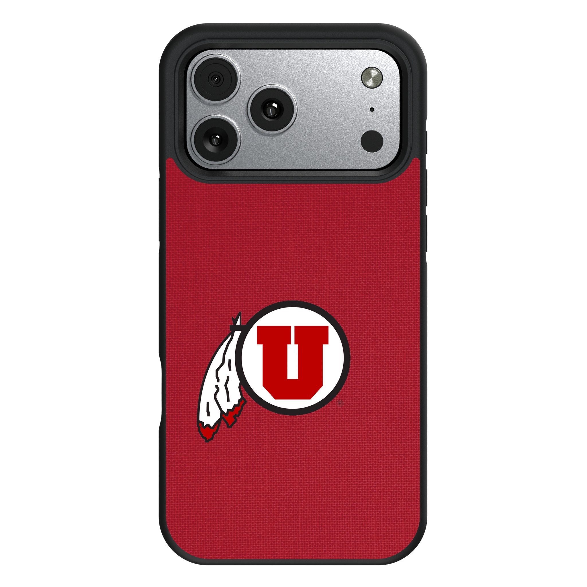 University of Utah Utes Solid Bump Phone Case for Apple iPhone 17 Series 1