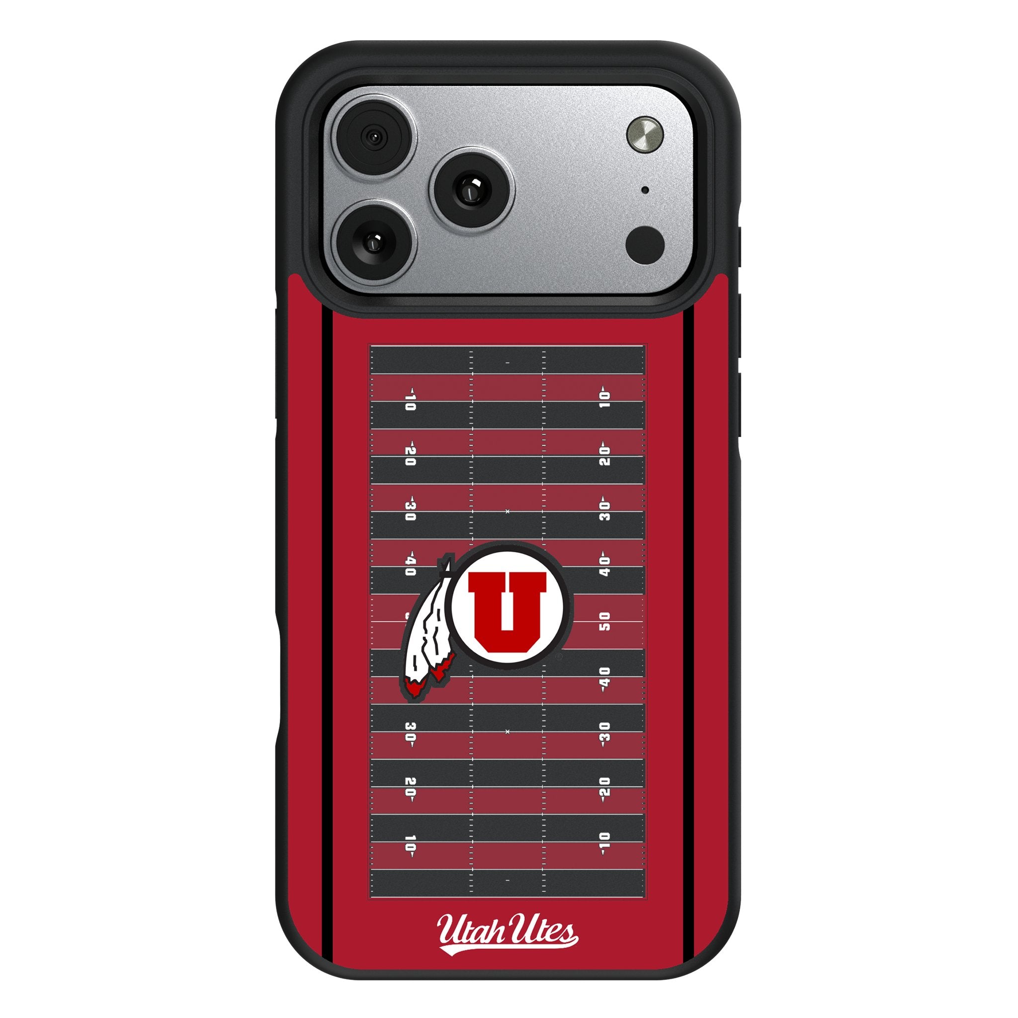 University of Utah Utes Field Bump Phone Case for Apple iPhone 17 Series
