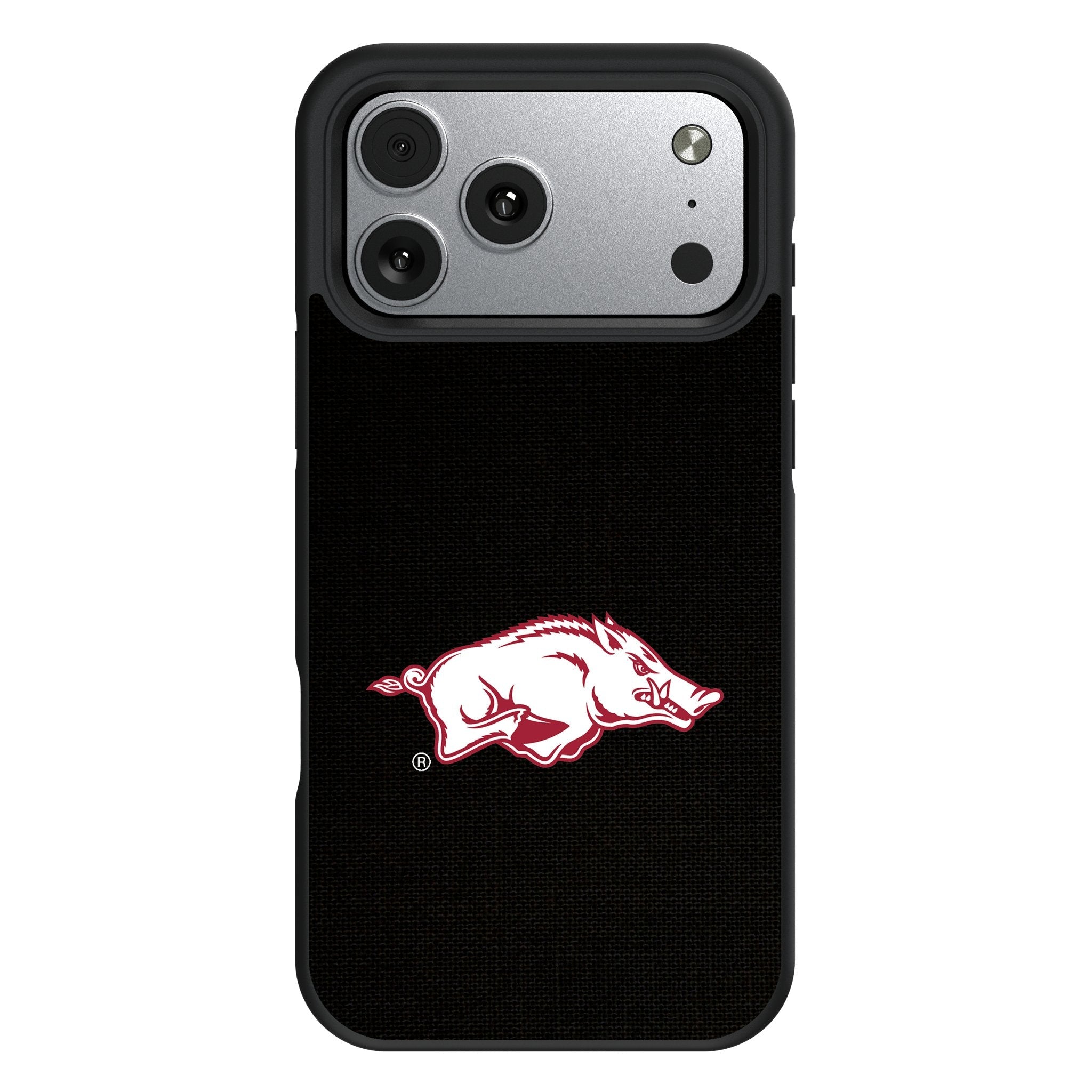 University of Arkansas Fayetteville Razorbacks Solid Bump Phone Case for Apple iPhone 17 Series 1
