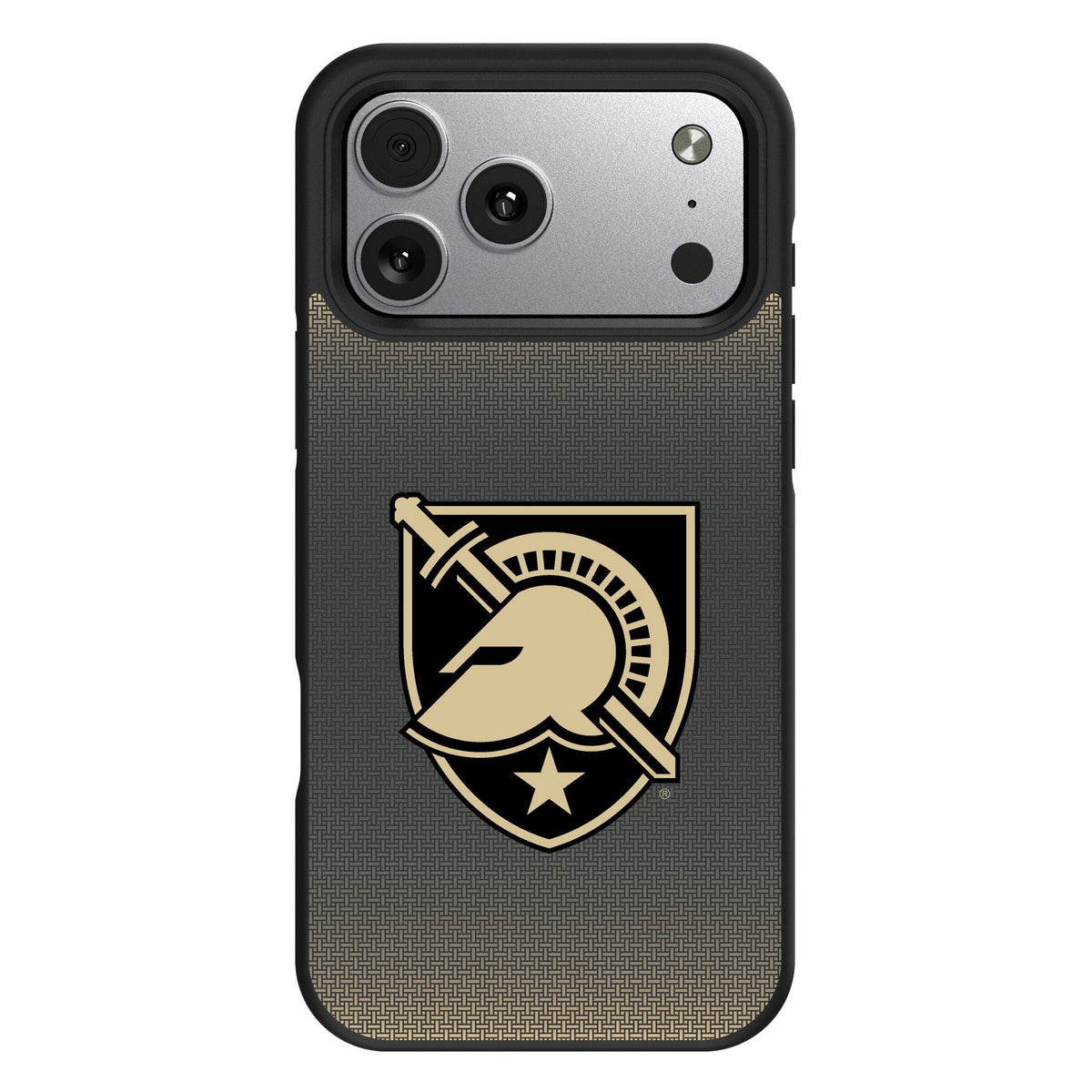 United States Military Academy Black Knights Linen Bump Phone Case for Apple iPhone 17 Series 1