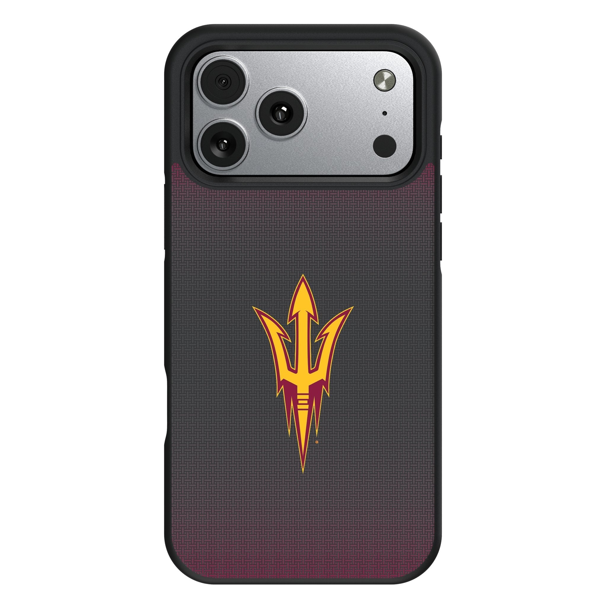 Arizona State University Sun Devils Linen Bump Phone Case for Apple iPhone 17 Series
