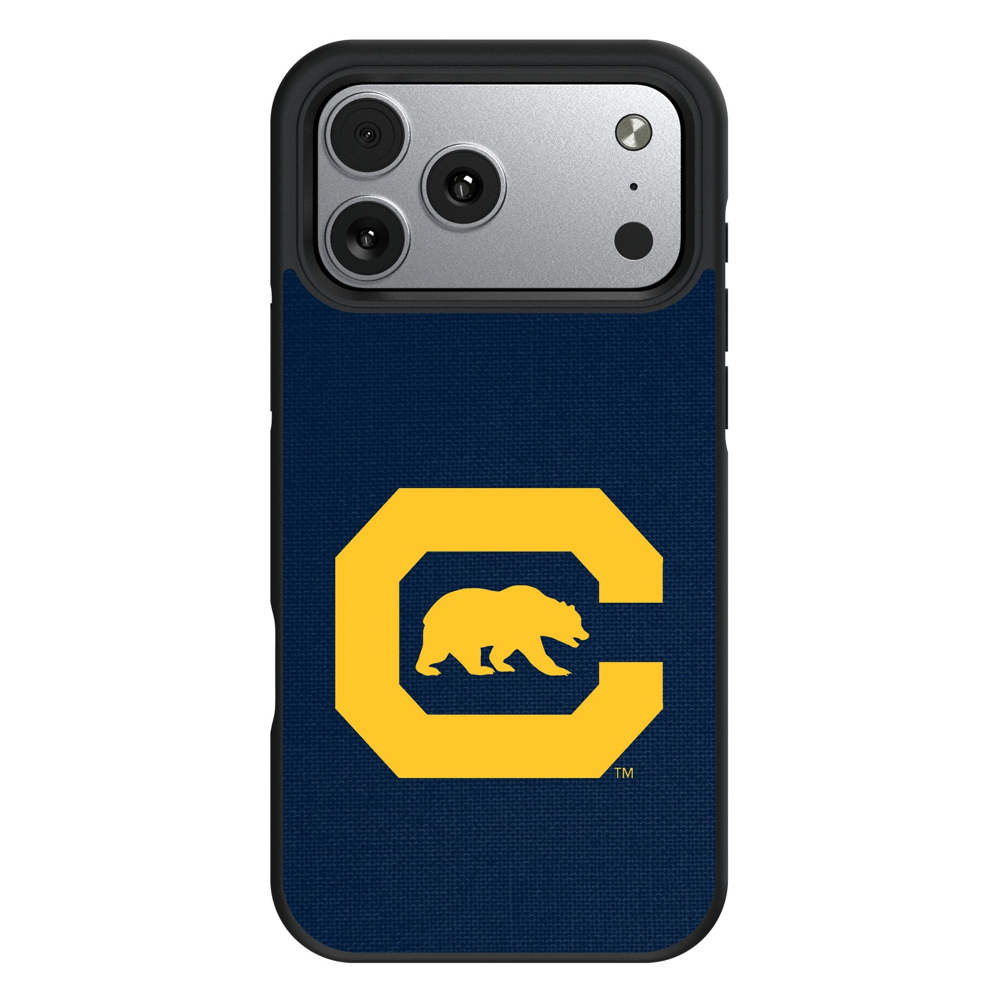 University of California Berkeley Golden Bears Solid Bump Phone Case for Apple iPhone 17 Series 1