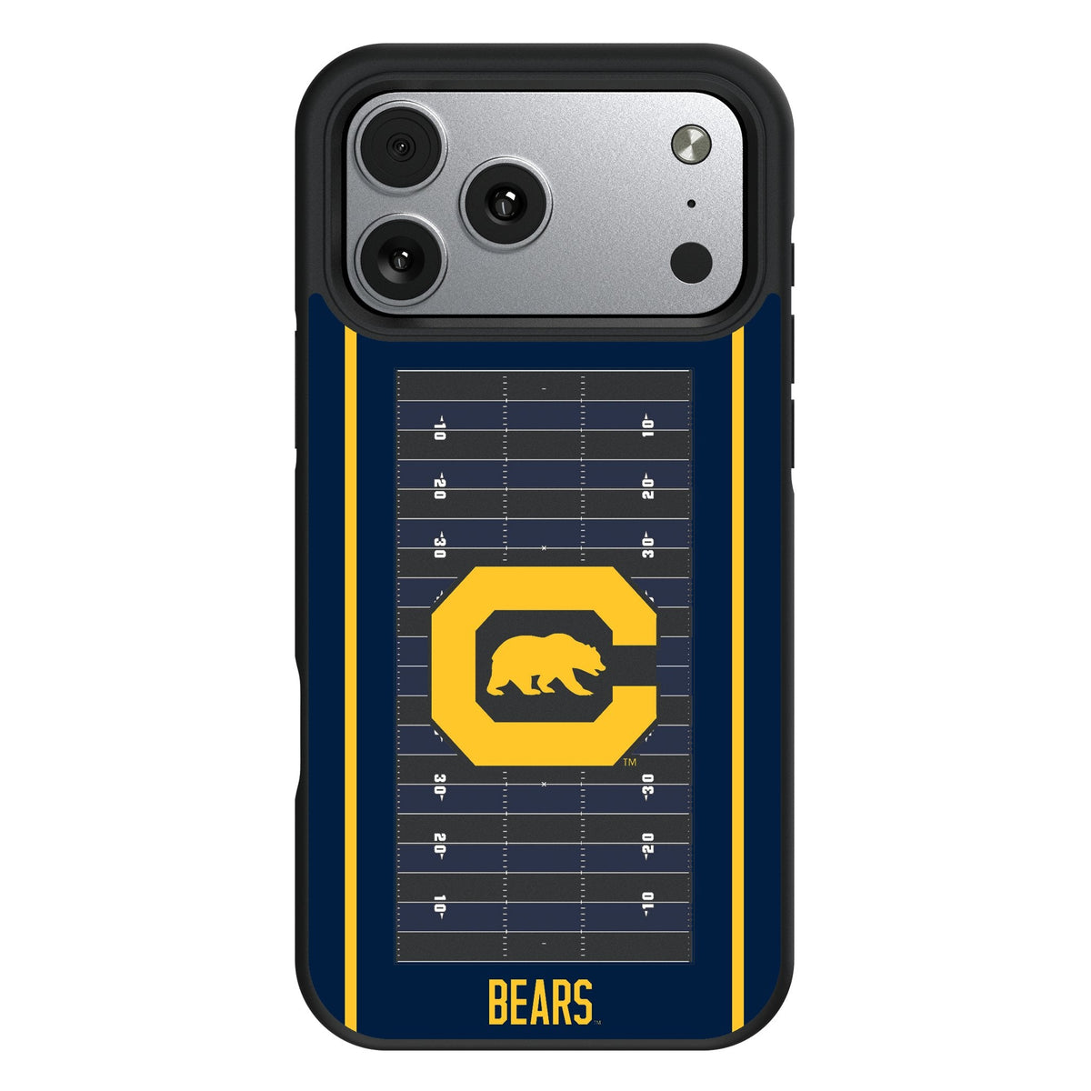 University of California Berkeley Golden Bears Field Bump Phone Case for Apple iPhone 17 Series 1