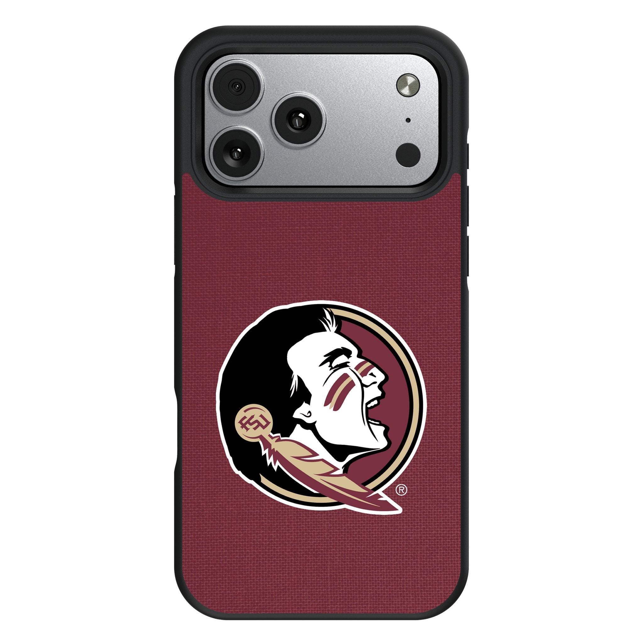 Florida State University Seminoles Solid Bump Phone Case for Apple iPhone 17 Series
