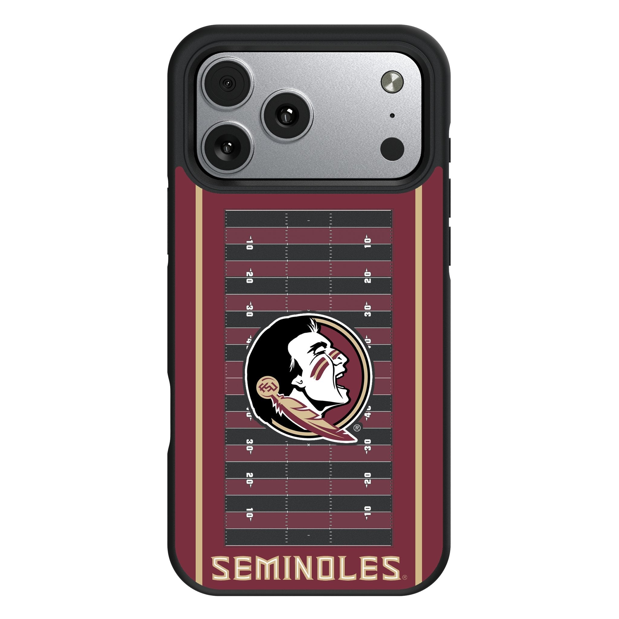 Florida State University Seminoles Field Bump Phone Case for Apple iPhone 17 Series