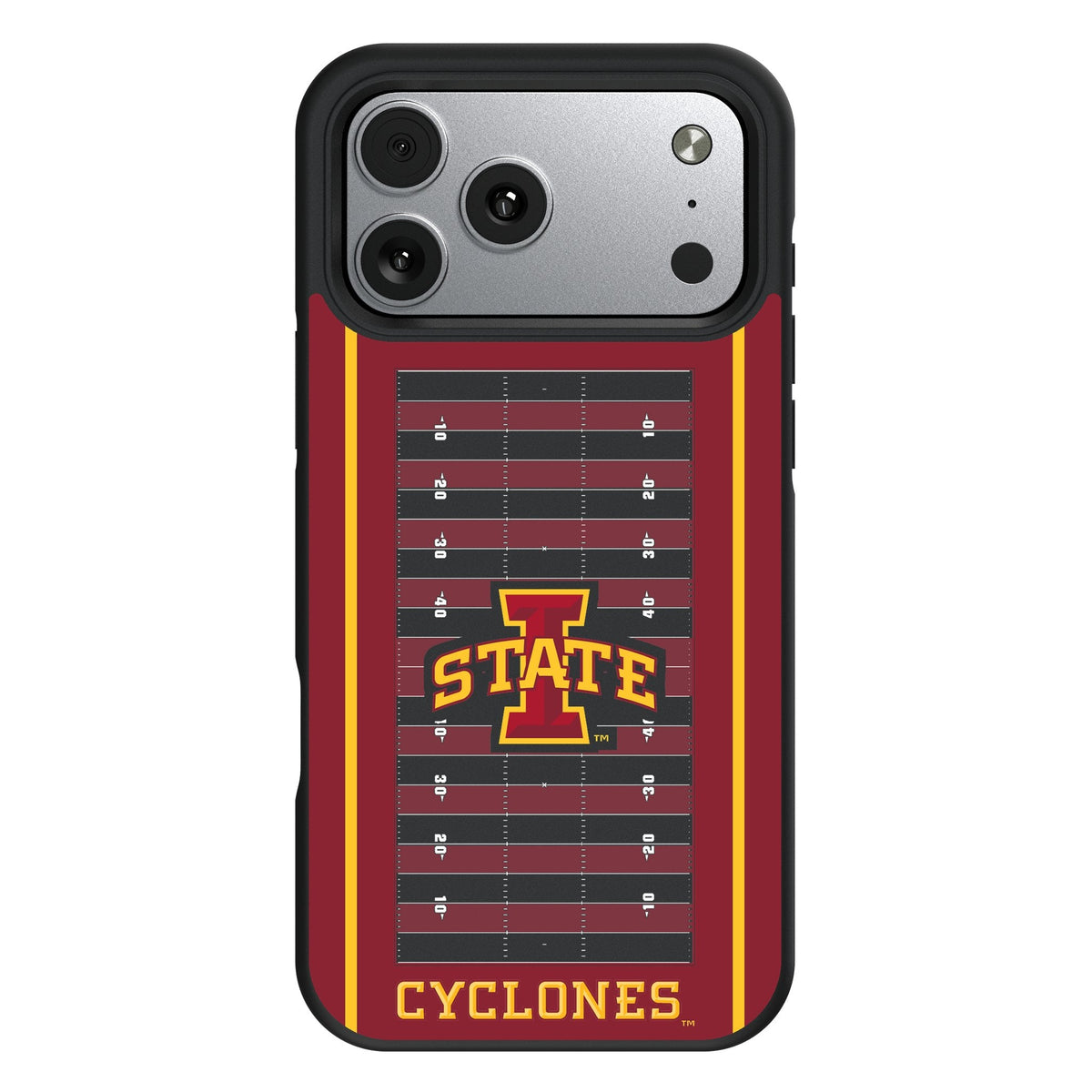 Iowa State University Cyclones Field Bump Phone Case for Apple iPhone 17 Series