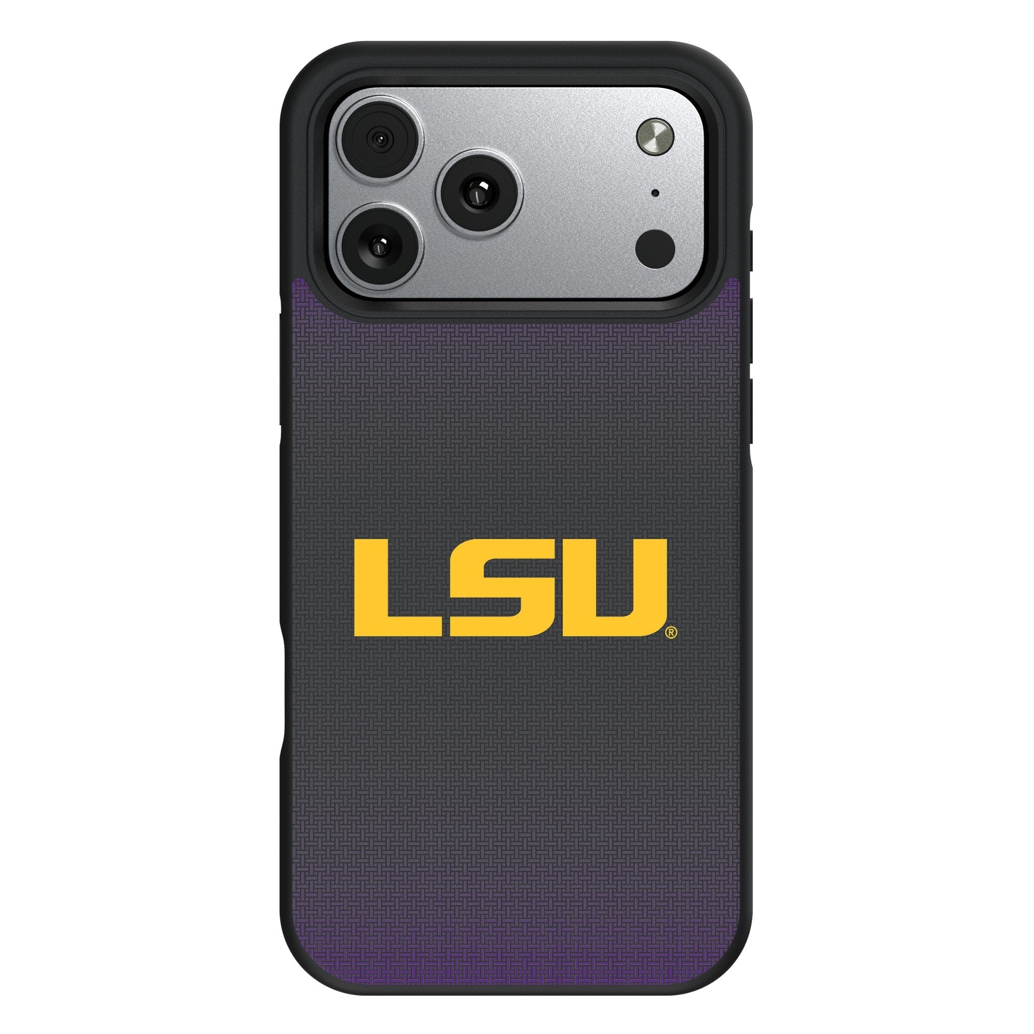 Louisiana State University Tigers Linen Bump Phone Case for Apple iPhone 17 Series