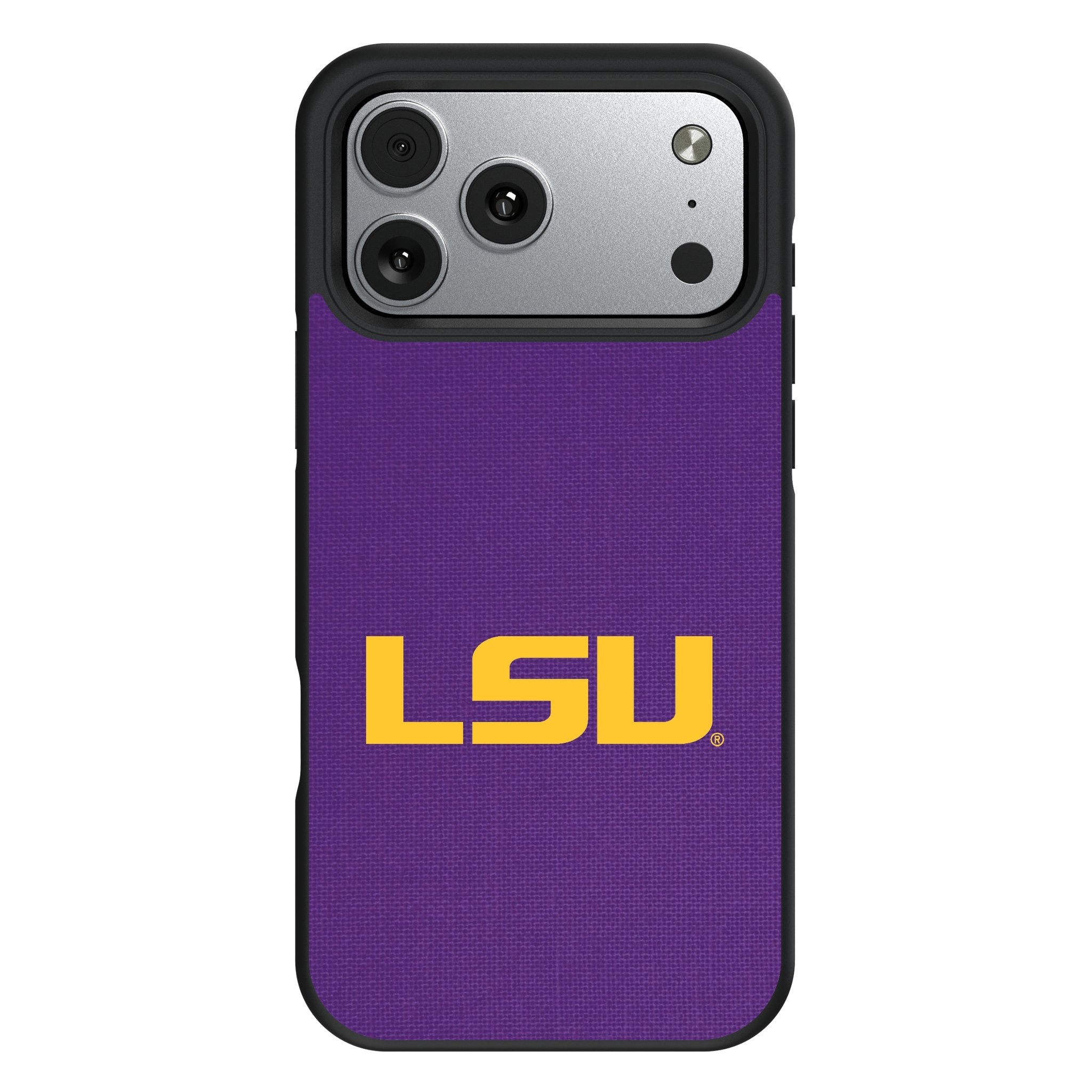 Louisiana State University Tigers Solid Bump Phone Case for Apple iPhone 17 Series