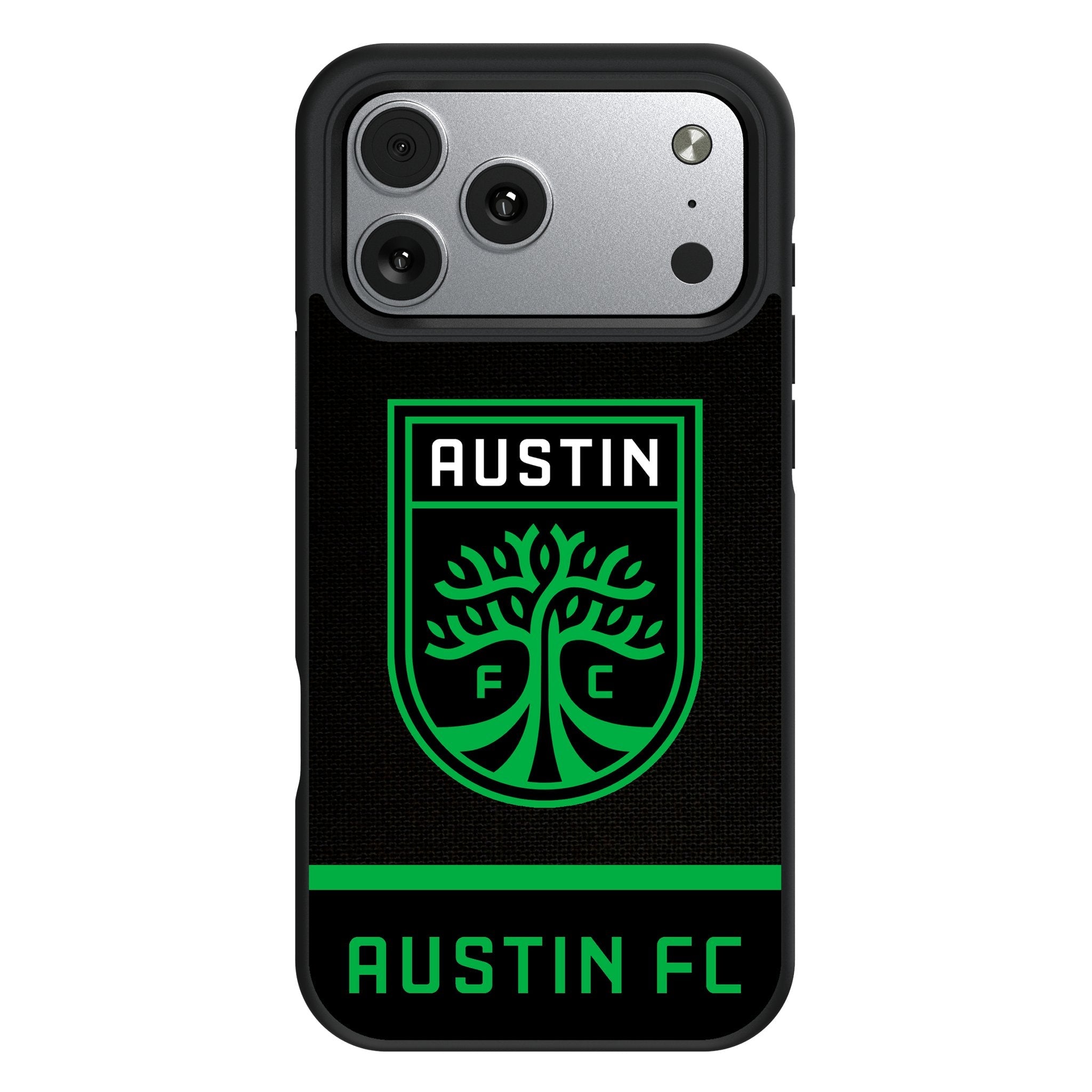 Austin FC Endzone Solid Bump Phone Case for Apple iPhone 17 Series 1