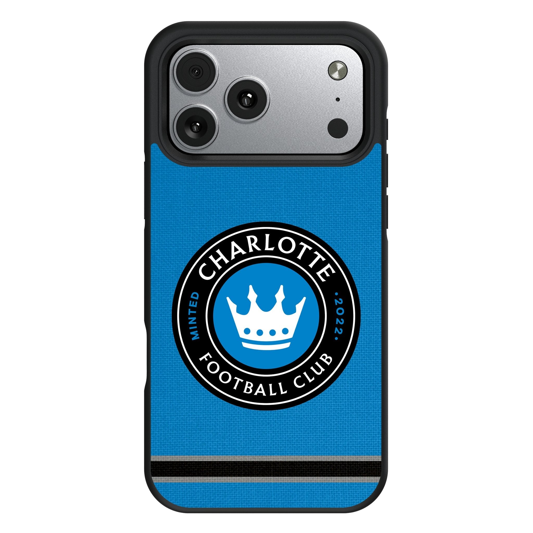 Charlotte FC Stripe Bump Phone Case for Apple iPhone 17 Series 1