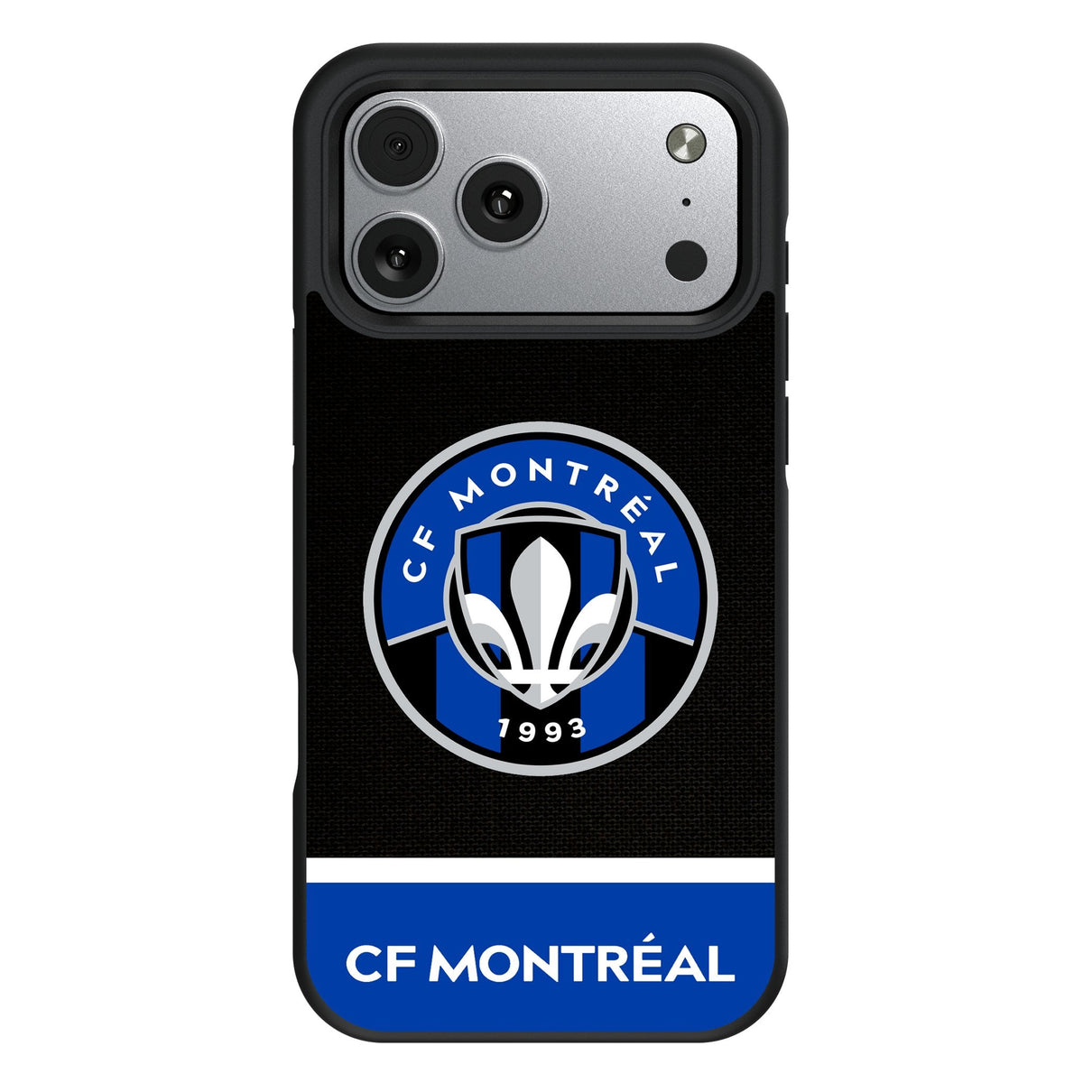 CF Montreal Endzone Solid Bump Phone Case for Apple iPhone 17 Series