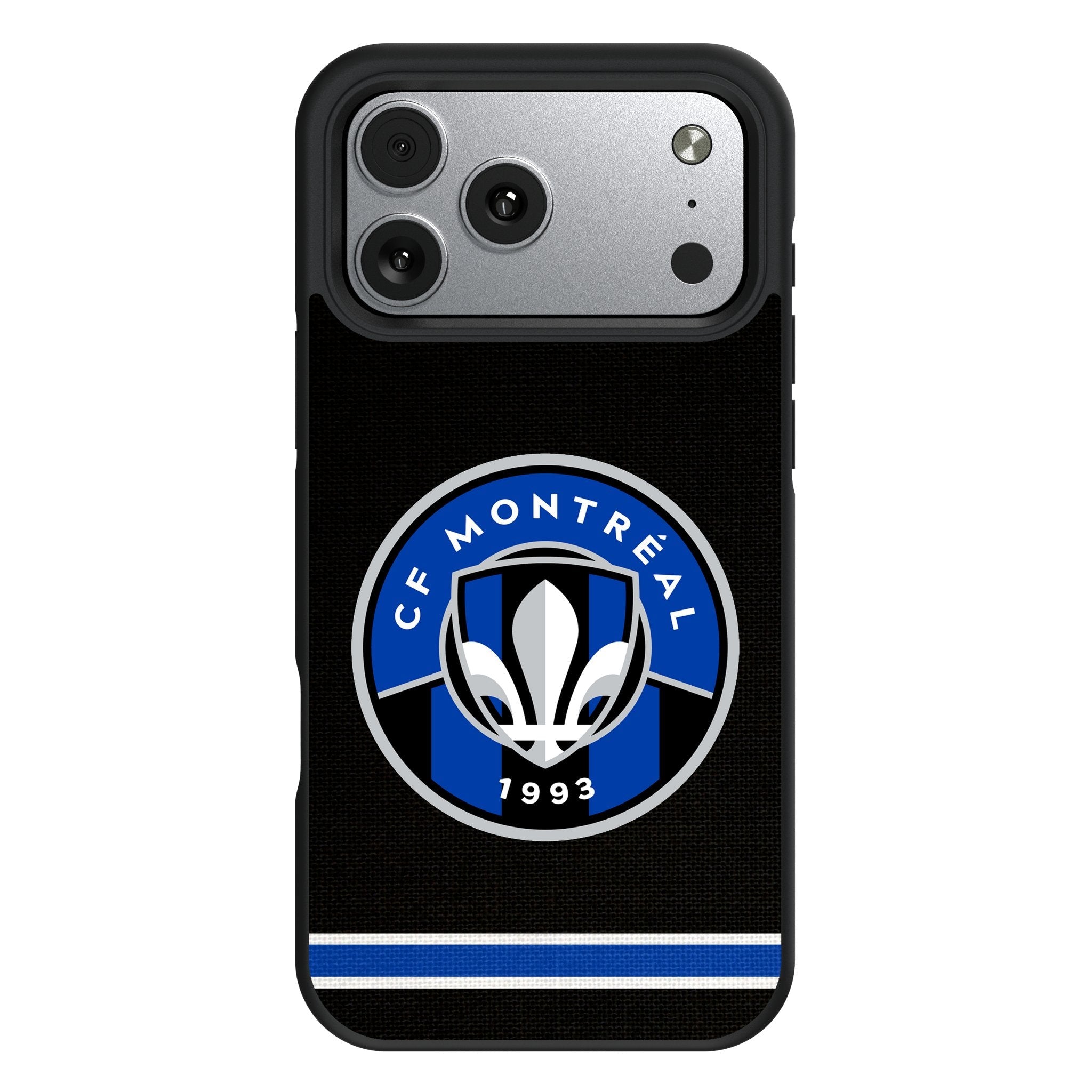 CF Montreal Stripe Bump Phone Case for Apple iPhone 17 Series