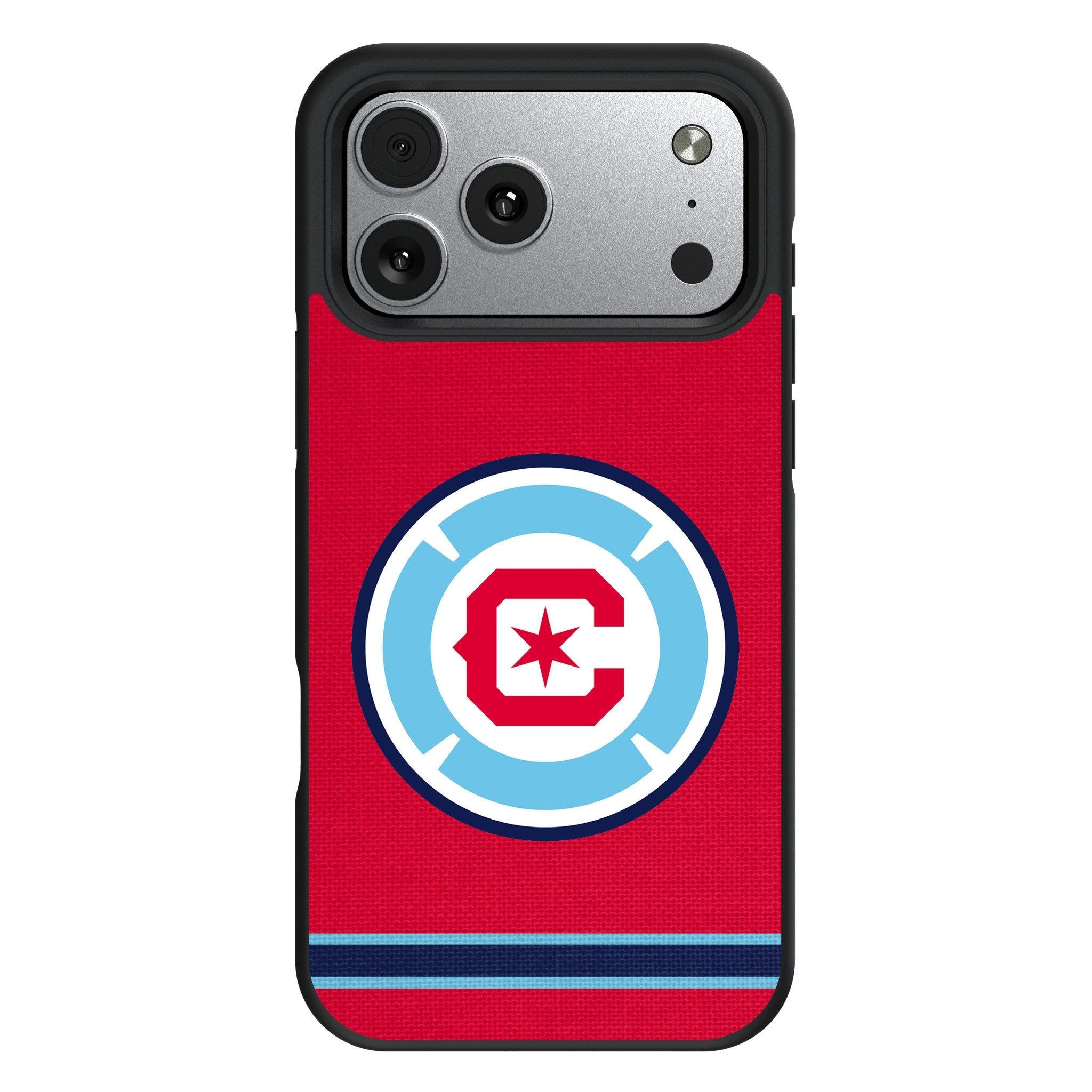 Chicago Fire Stripe Bump Phone Case for Apple iPhone 17 Series