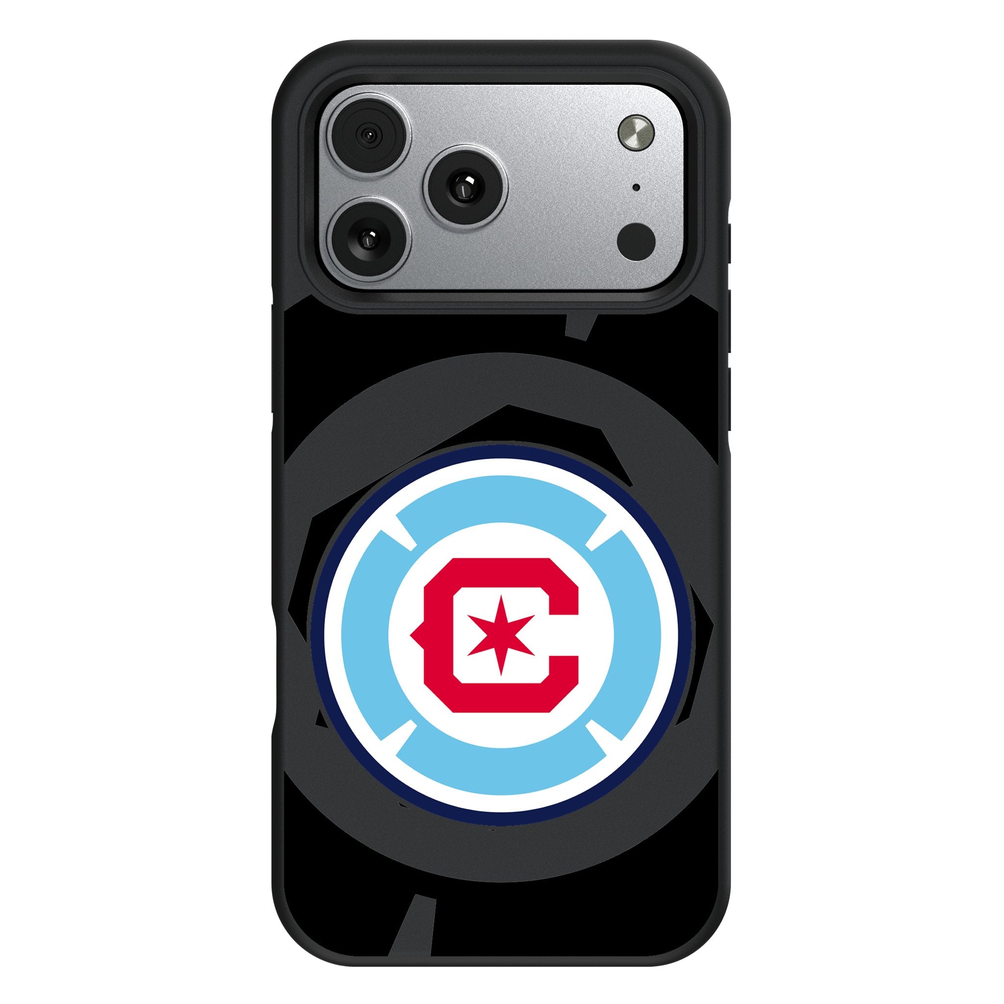 Chicago Fire Monocolor Tilt Bump Phone Case for Apple iPhone 17 Series