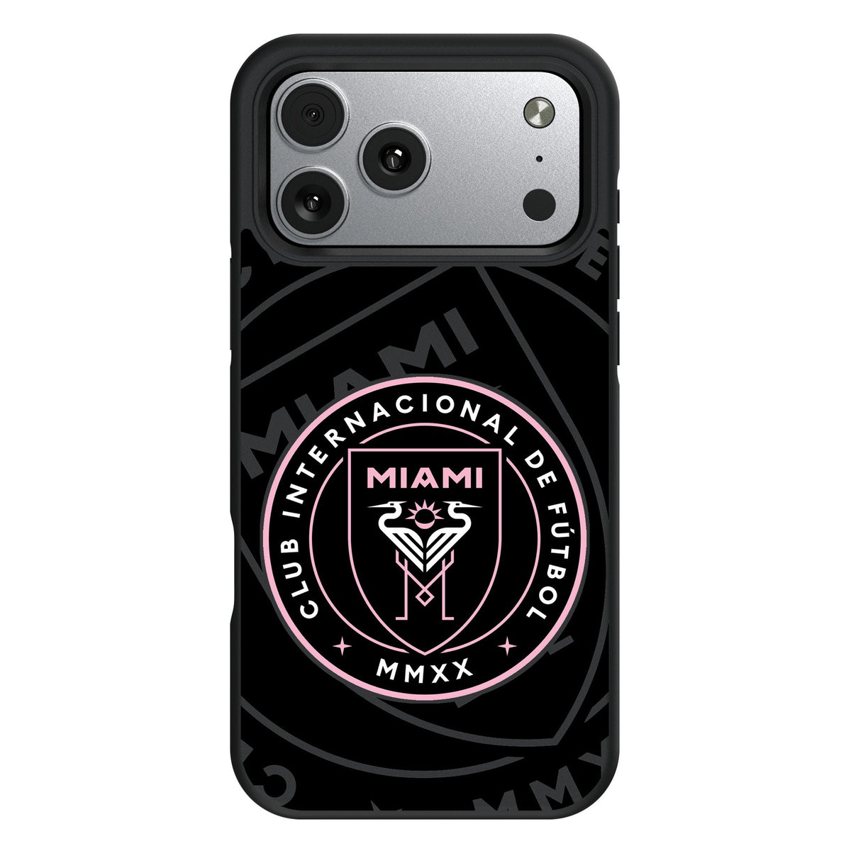 Inter Miami CF Monocolor Tilt Bump Phone Case for Apple iPhone 17 Series 1