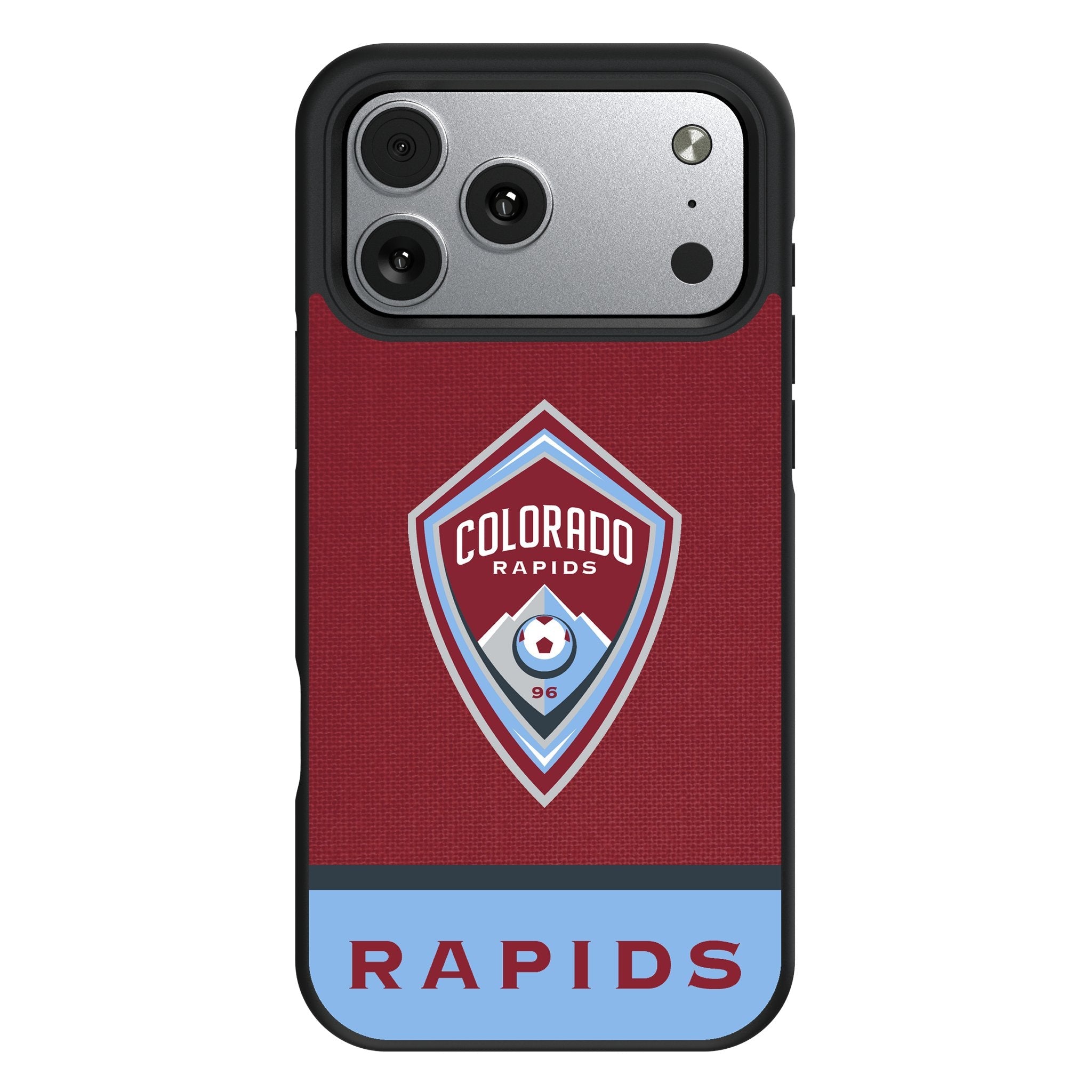Colorado Rapids Endzone Solid Bump Phone Case for Apple iPhone 17 Series