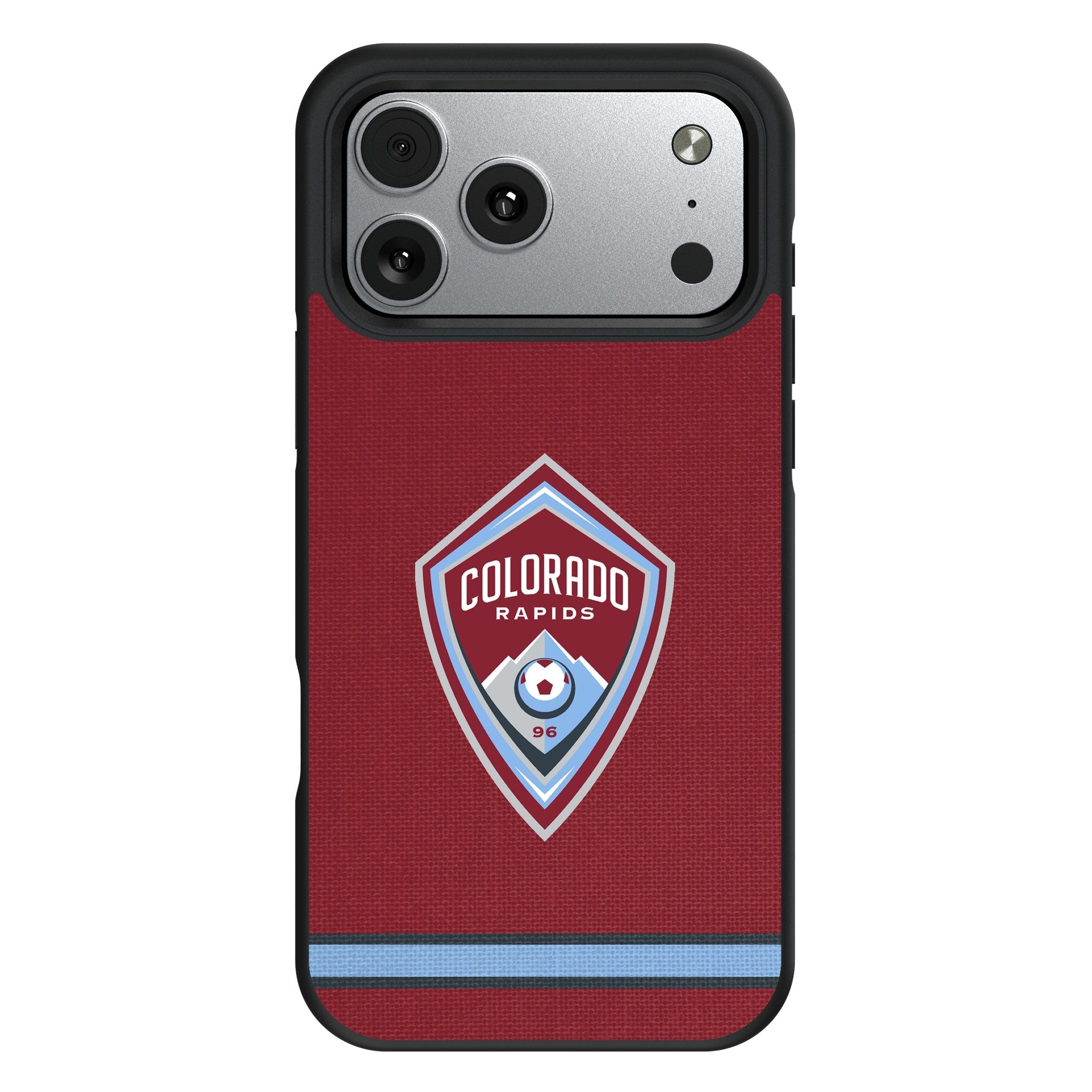 Colorado Rapids Stripe Bump Phone Case for Apple iPhone 17 Series