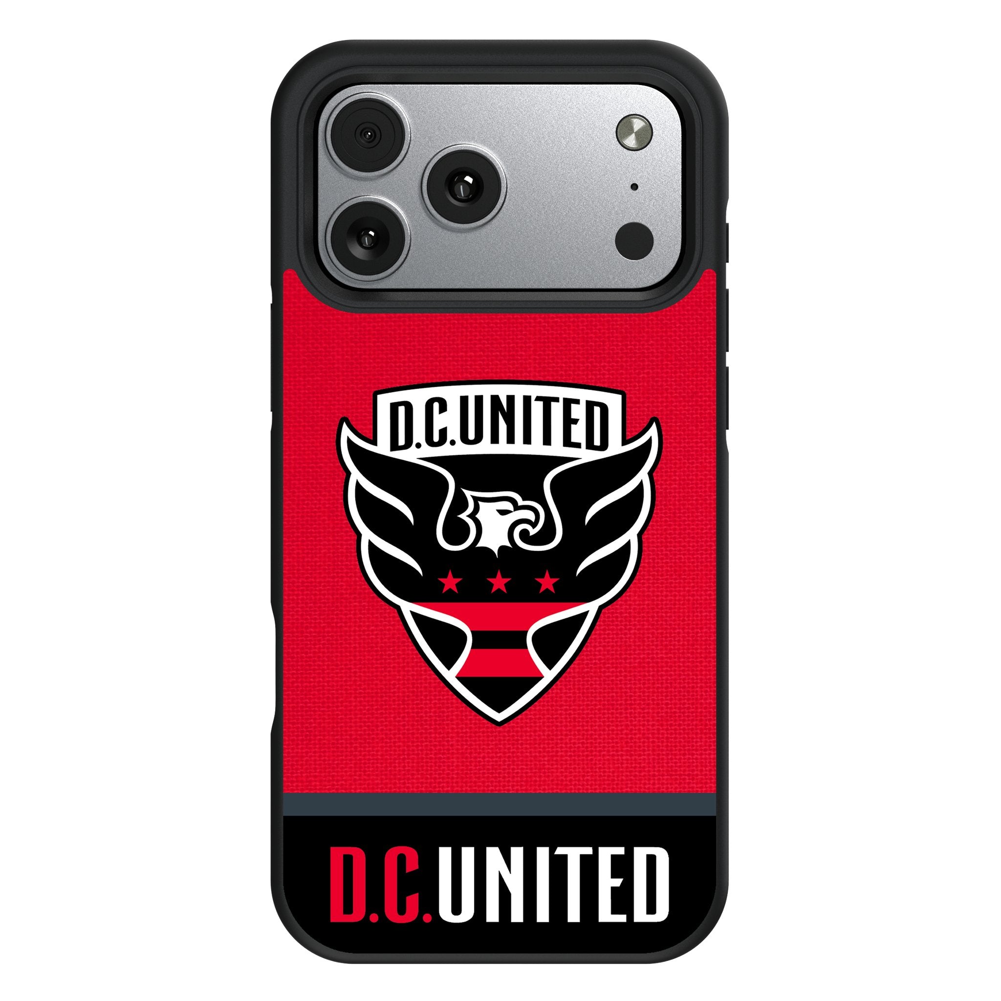 DC United Endzone Solid Bump Phone Case for Apple iPhone 17 Series