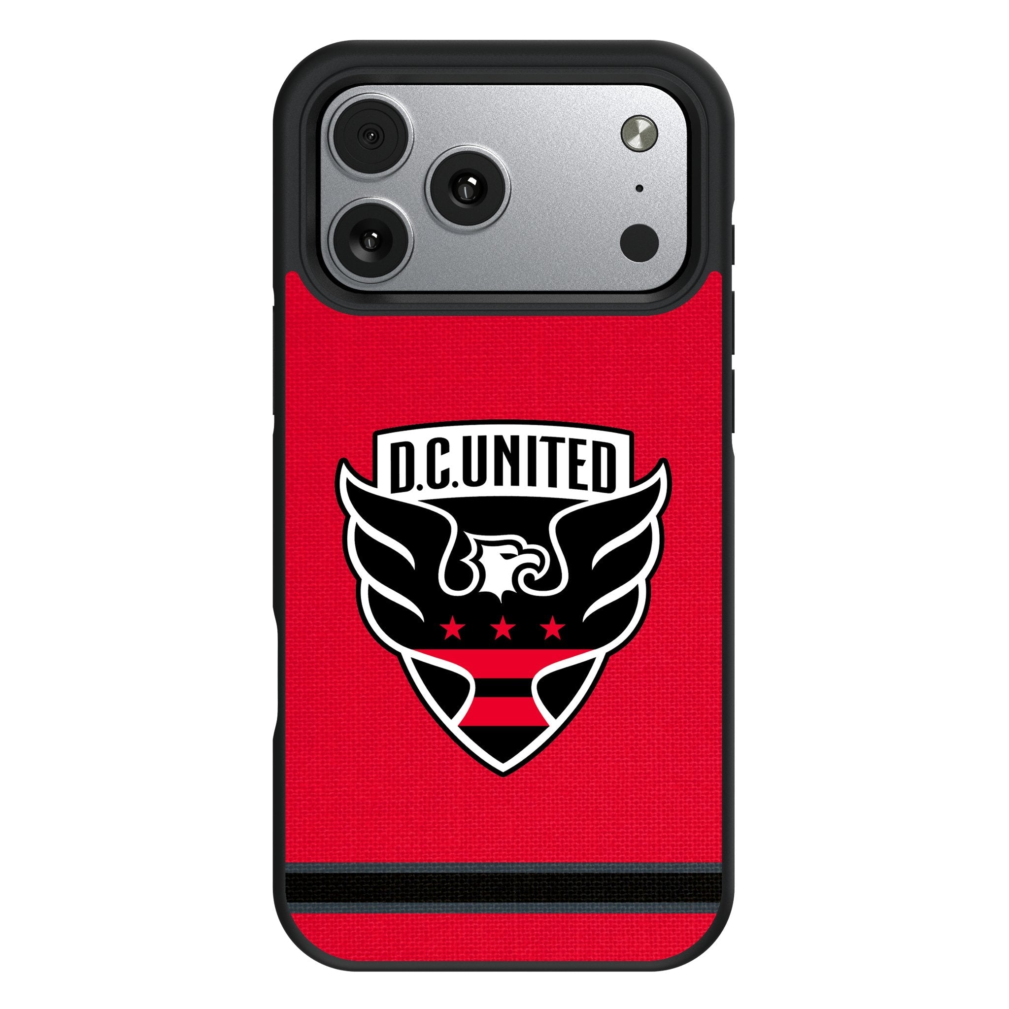 DC United Stripe Bump Phone Case for Apple iPhone 17 Series 1